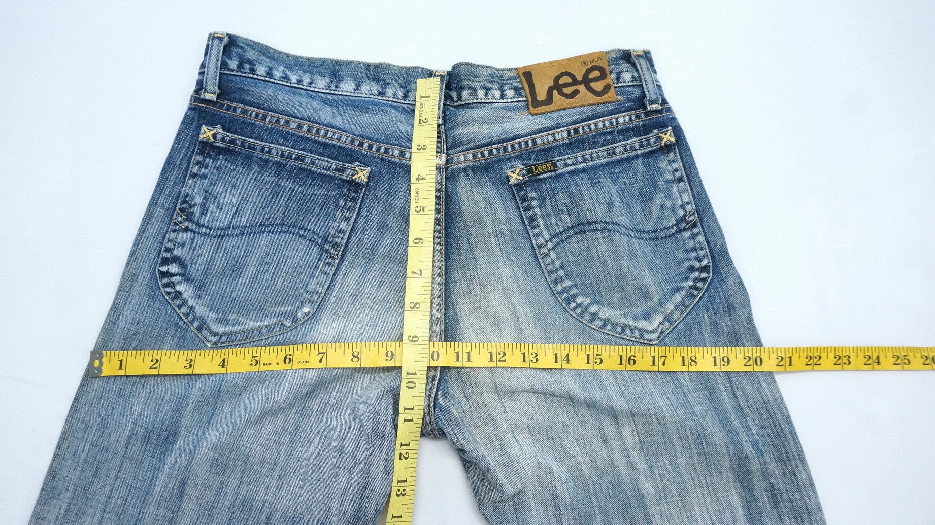 Dope 90s LEE RIDERS ✅ Vintage Soft Stripe Distressed Jeans