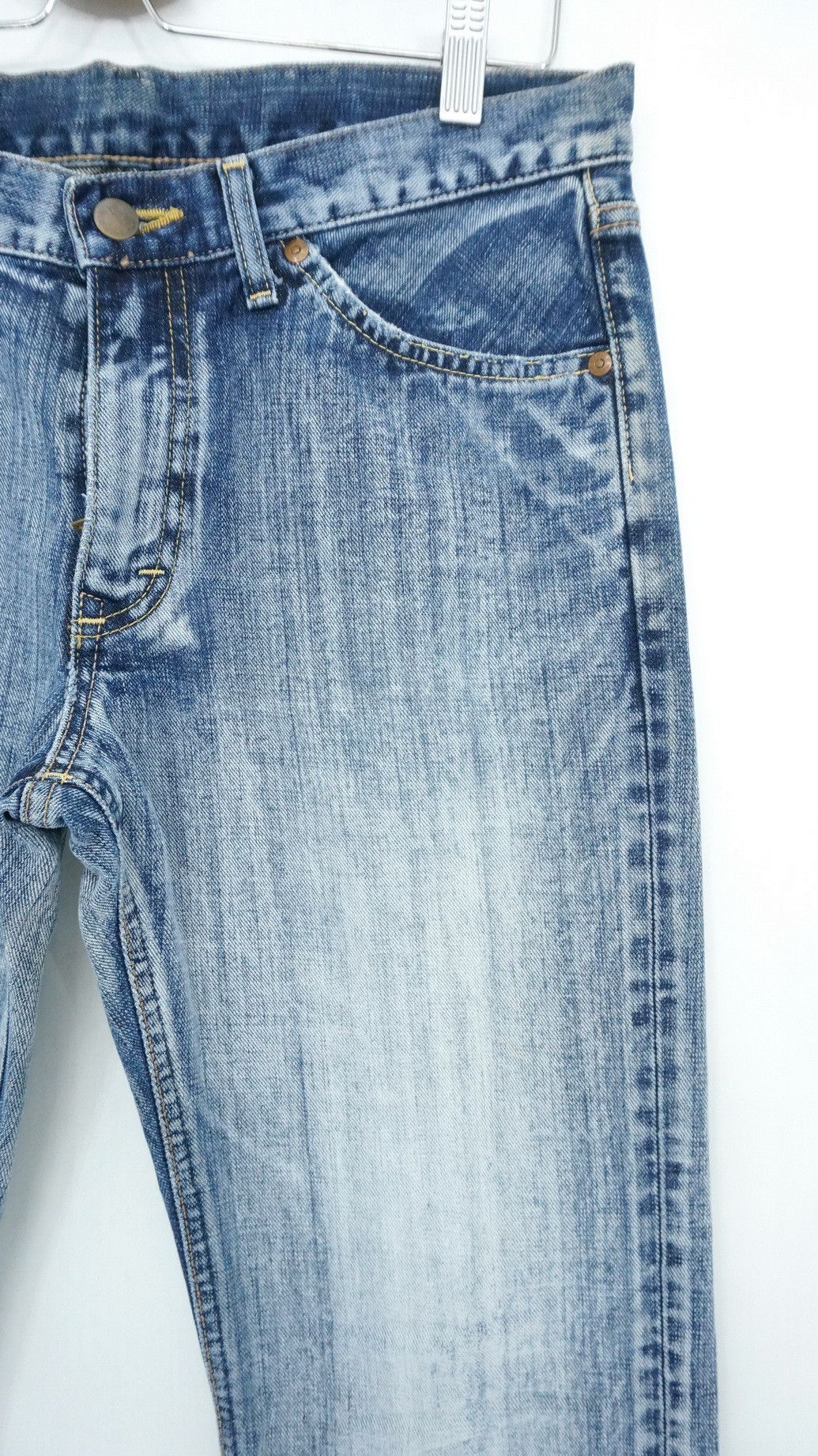 Dope 90s LEE RIDERS ✅ Vintage Soft Stripe Distressed Jeans