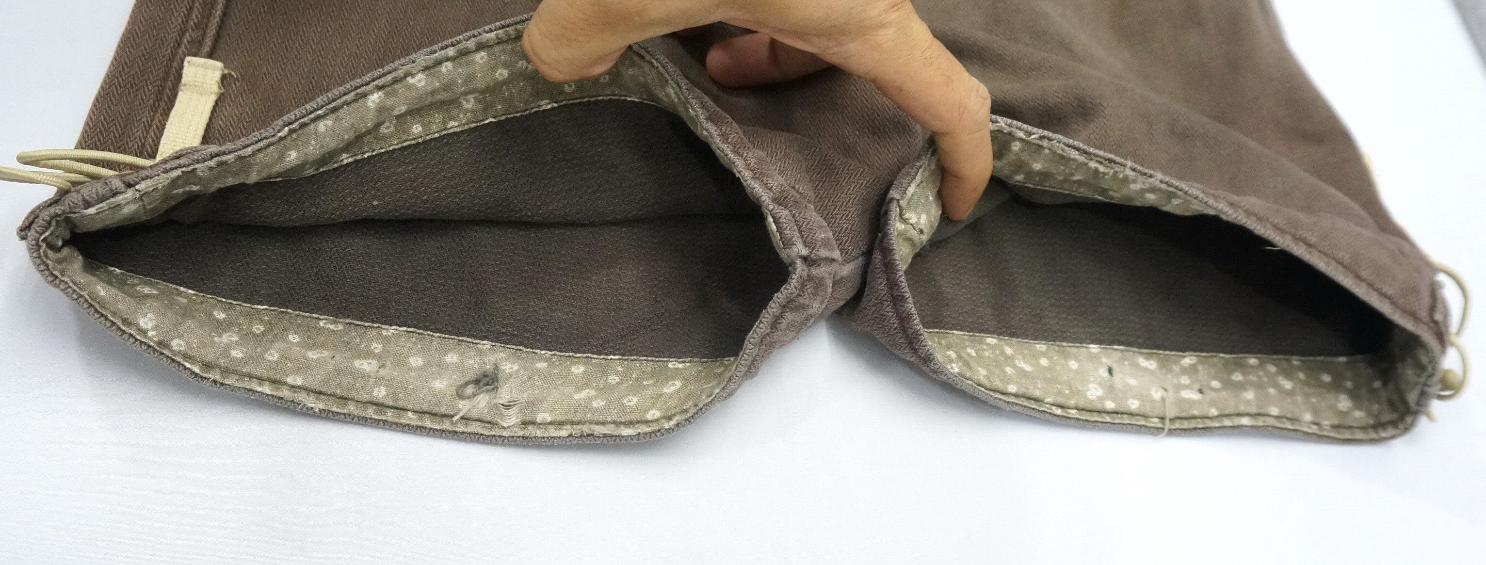 Japanese Brand 🔥 SUNNY CLOUD Vintage Herringbone Faded Brown Cargo Pants Size US 30 / EU 46 - 23 Thumbnail