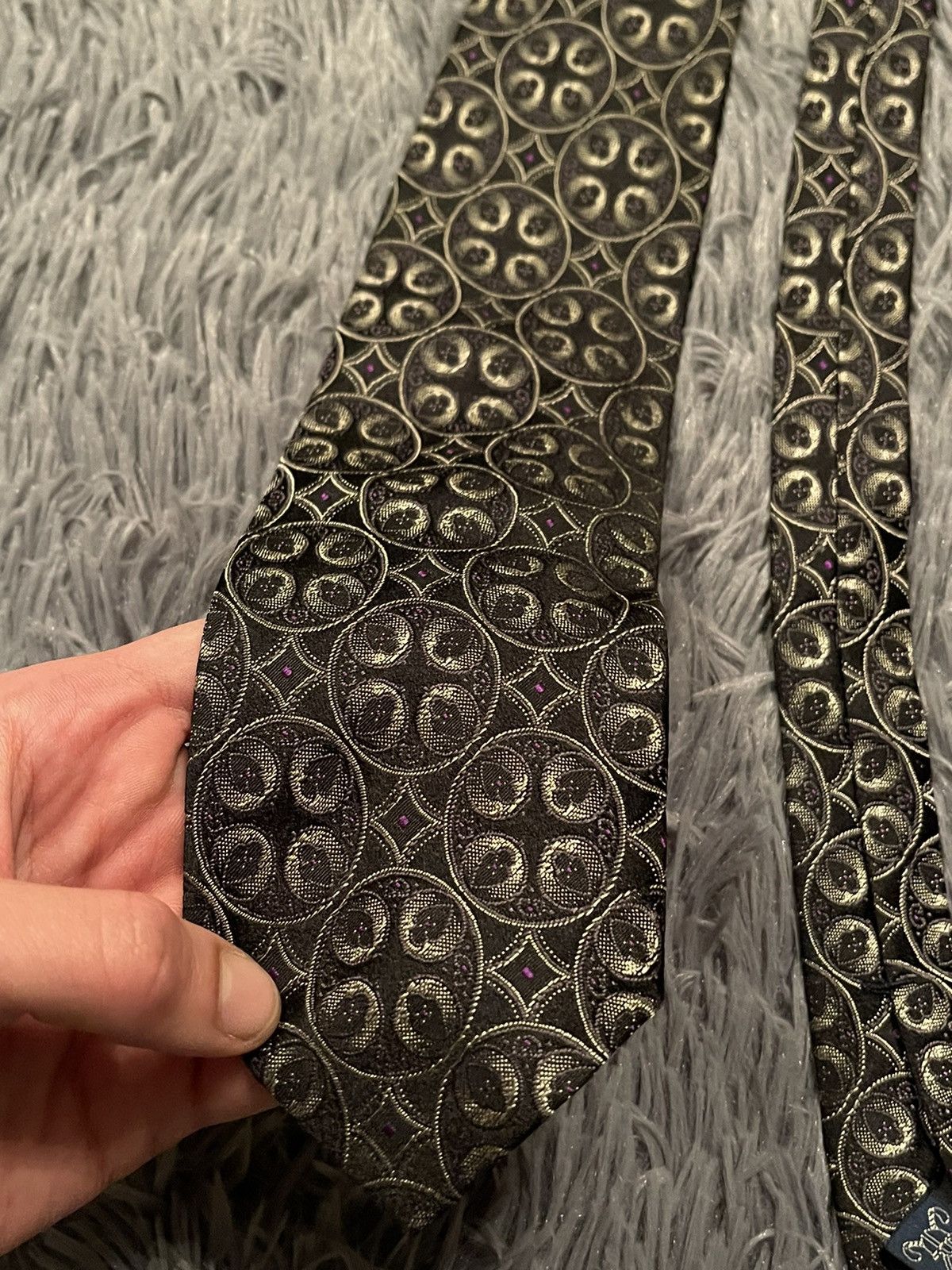 Polo Ralph Lauren × Ralph Lauren × Vintage Polo Ralph Lauren 90s vintage handmade silk tie Size ONE SIZE - 2 Thumbnail