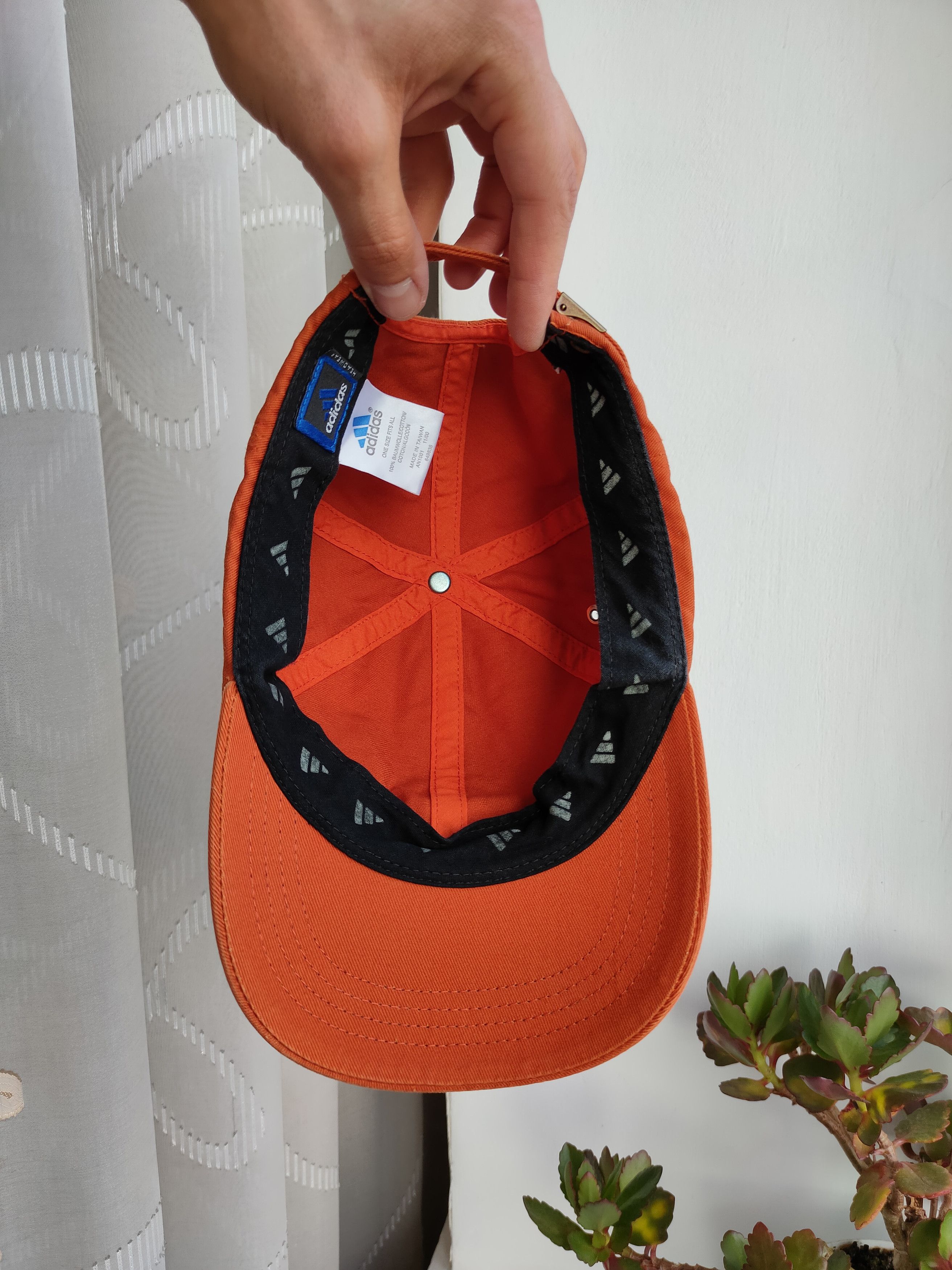 Adidas Adidas Y2K Vintage Orange Cap Hat Streetwear 90s Size ONE SIZE - 8 Thumbnail