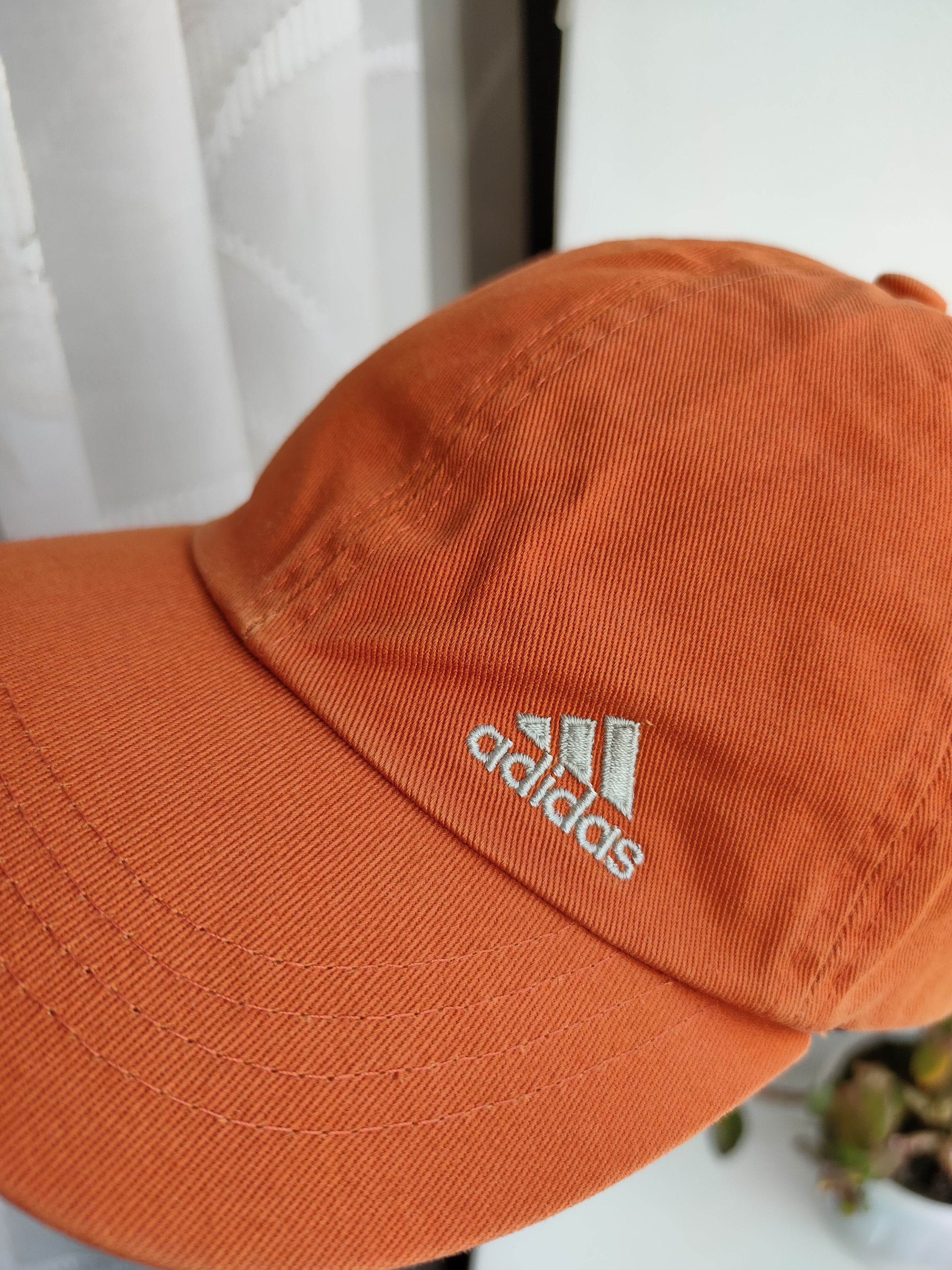 Adidas Adidas Y2K Vintage Orange Cap Hat Streetwear 90s Size ONE SIZE - 2 Thumbnail