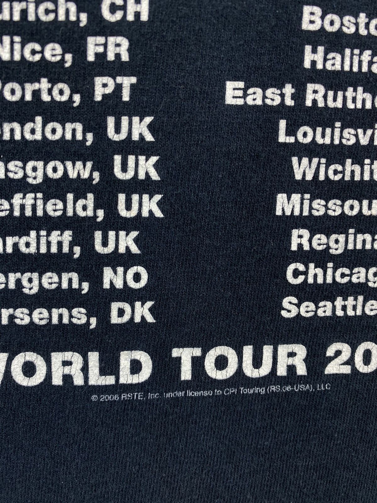 Band Tees Vintage The Rolling Stones Punk Rock Band Tees T Shirts Size US M / EU 48-50 / 2 - 8 Thumbnail