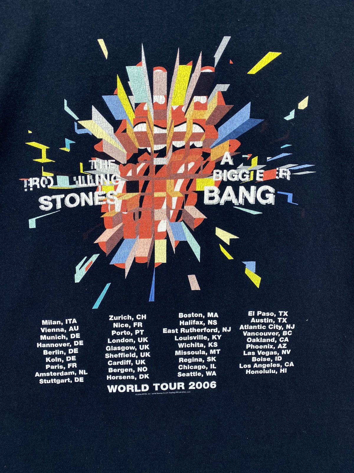 Band Tees Vintage The Rolling Stones Punk Rock Band Tees T Shirts Size US M / EU 48-50 / 2 - 7 Thumbnail
