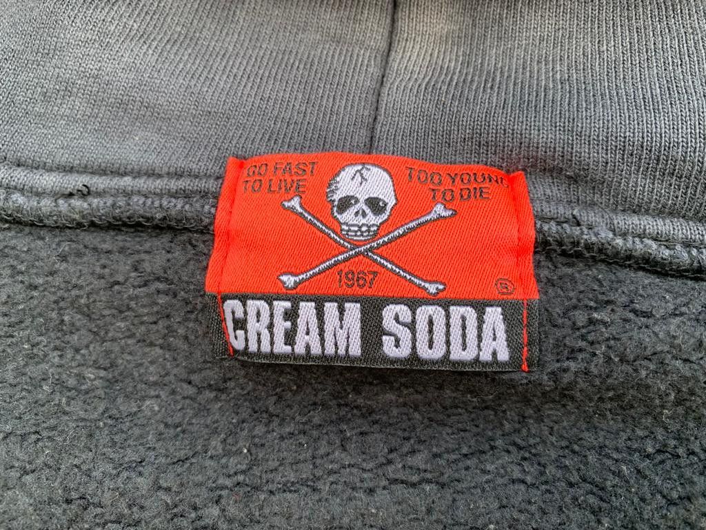 Band Tees Vintage Faded Cream Soda zipper Hoodie Size US L / EU 52-54 / 3 - 6 Thumbnail