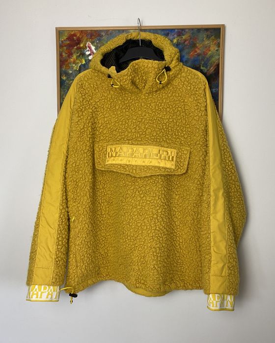 Napapijri Martine Rose x Napapijri Tyson Napa Yellow Fleece Anorak