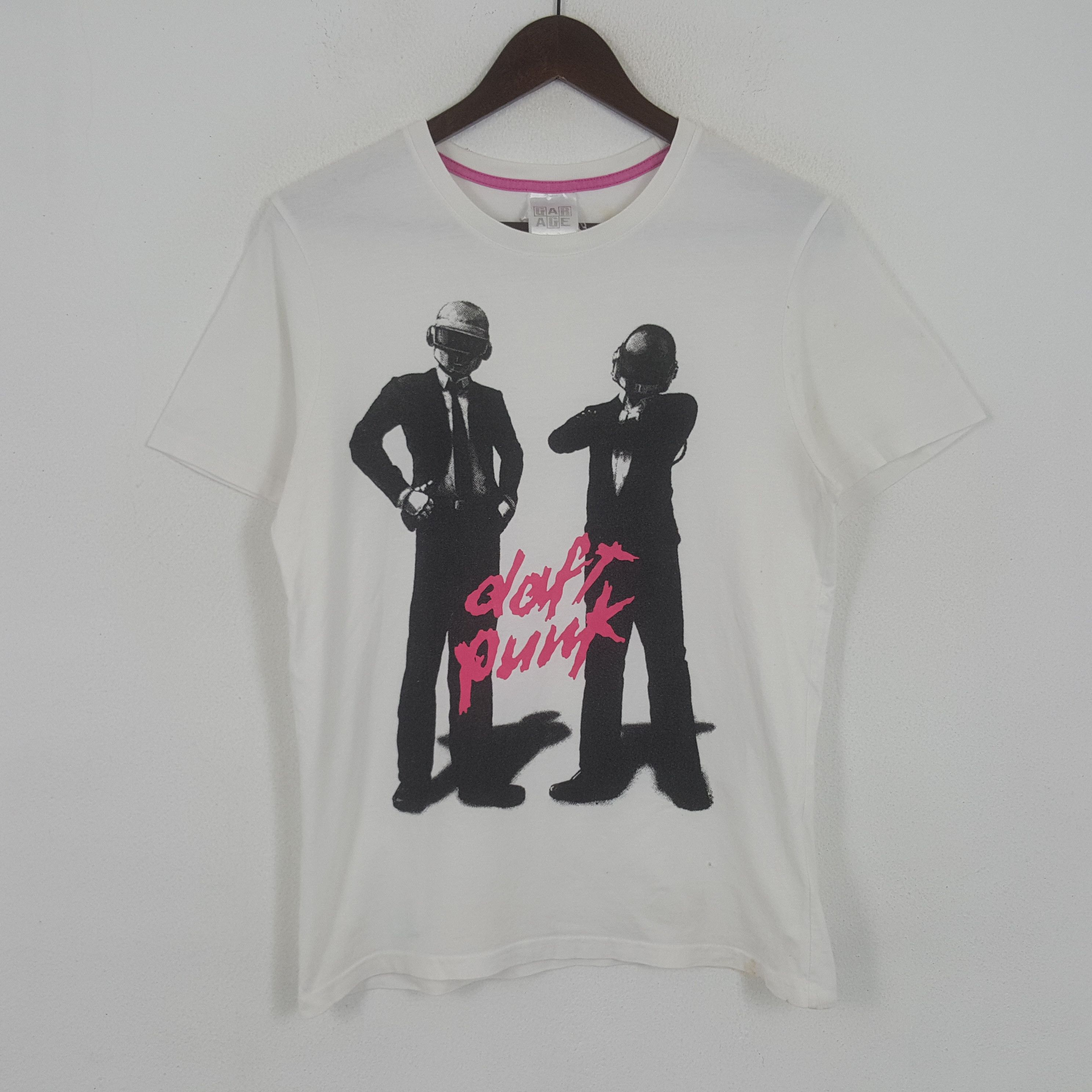 Rap Tees × Vintage Vintage Daft Punk Tshirt Size US M / EU 48-50 / 2 - 1 Thumbnail