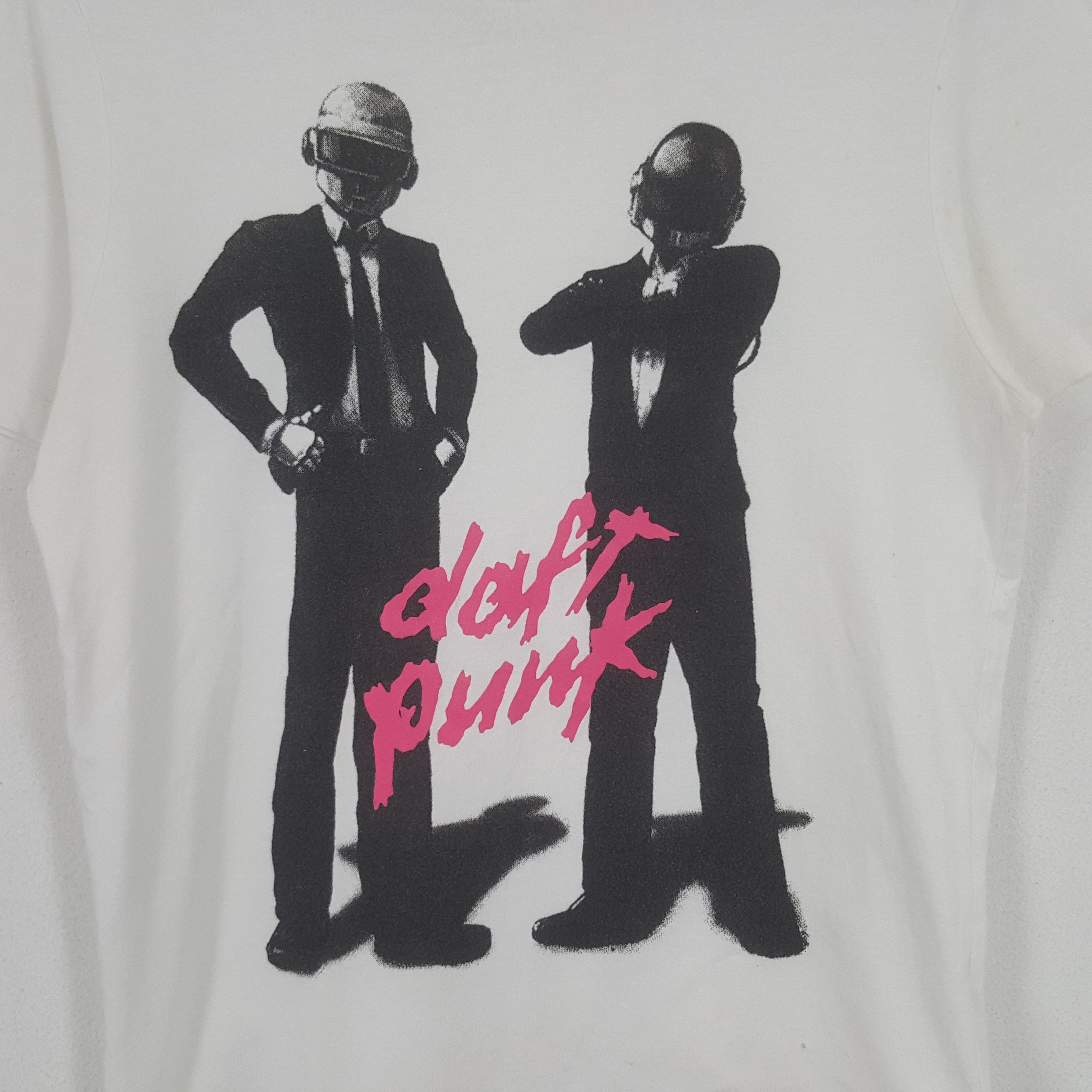 Rap Tees × Vintage Vintage Daft Punk Tshirt Size US M / EU 48-50 / 2 - 2 Thumbnail