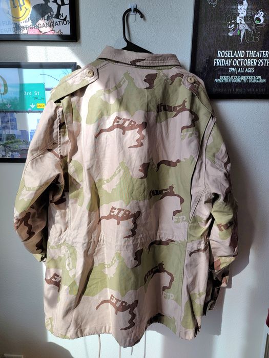 Fuct FTP x Fuct M65 Army Jacket Coat Camo Military | Grailed