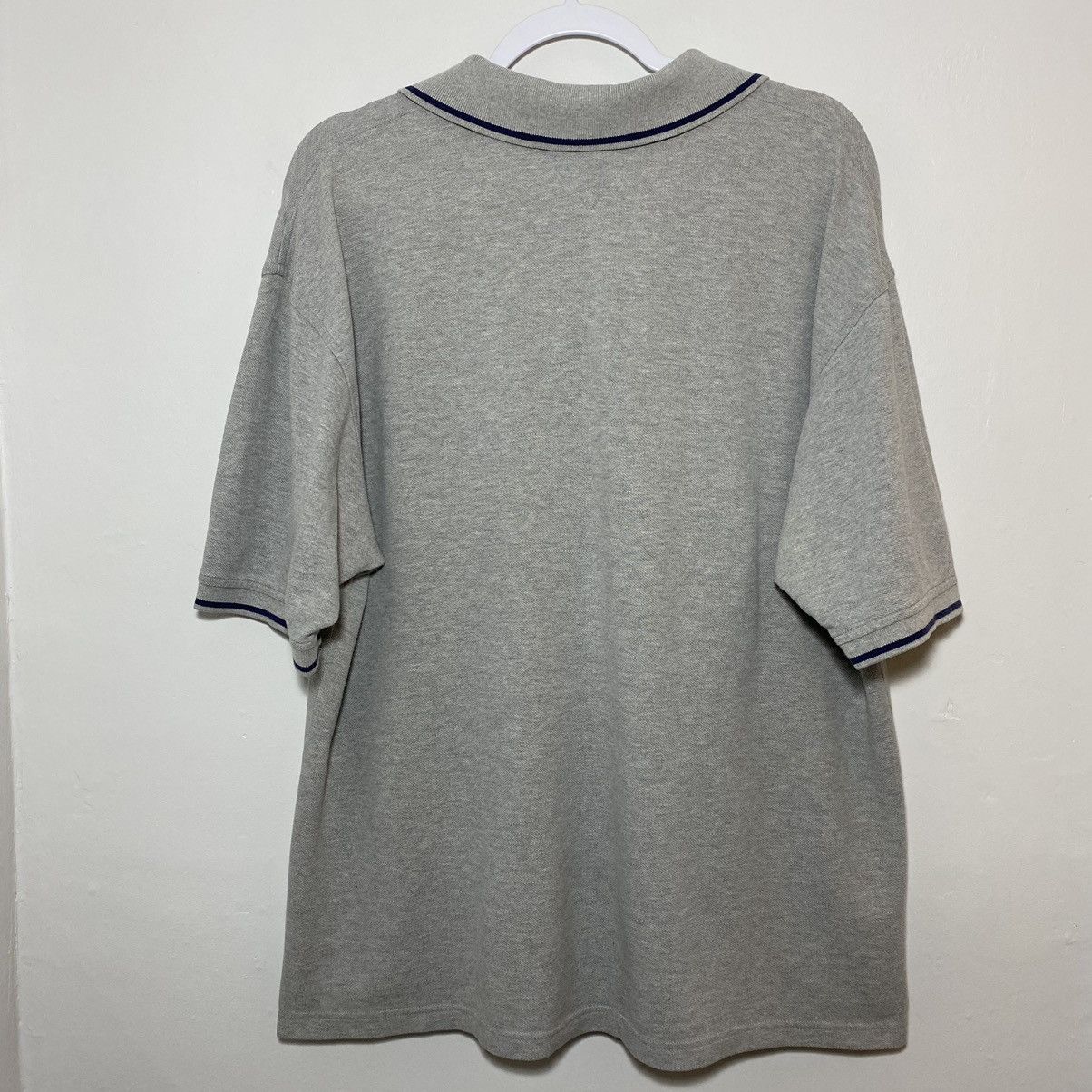 Tommy Hilfiger Tommy Hilfigure Chest Logo Gray Embroidered Polo Shirt Sz XL Size US XL / EU 56 / 4 - 2 Thumbnail