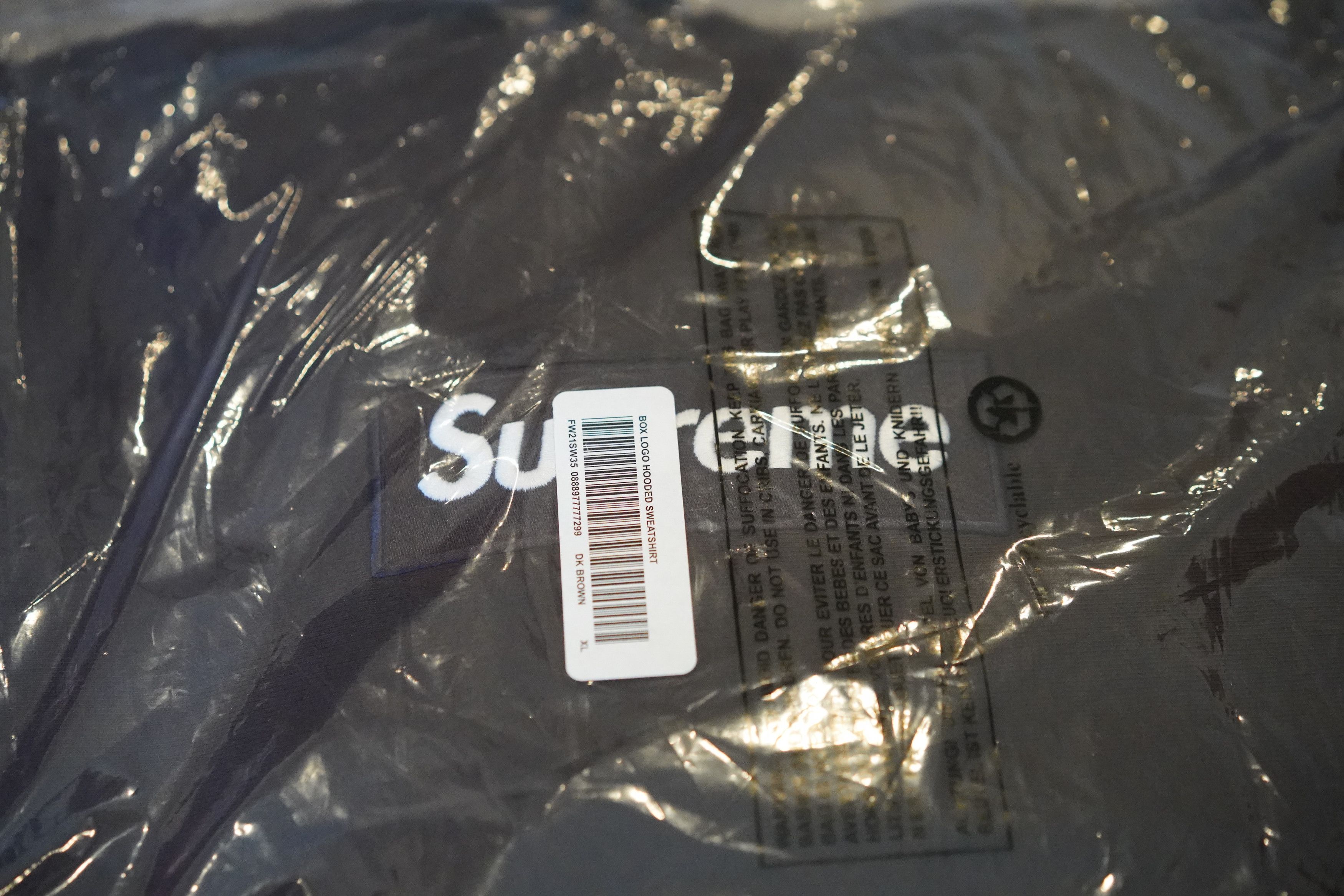 Supreme Supreme FW21 Box Logo Hoodie Brown XL Size US XL / EU 56 / 4 - 3 Thumbnail