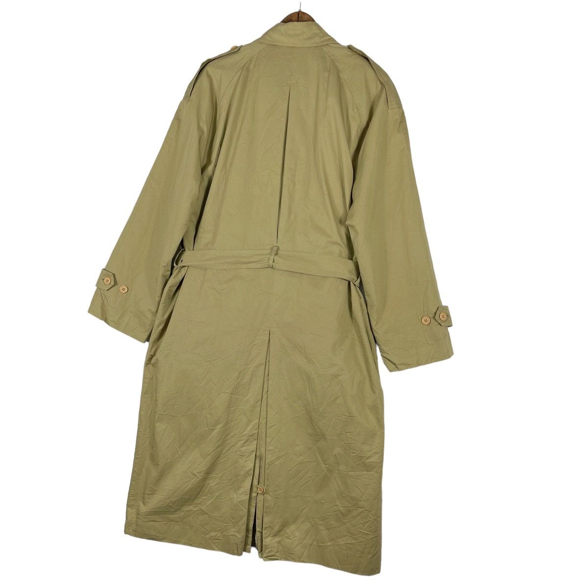 Vintage × Yves Saint Laurent Vintage Yves Saint Laurent Long Jacket Trench Coat Size US L / EU 52-54 / 3 - 12 Thumbnail