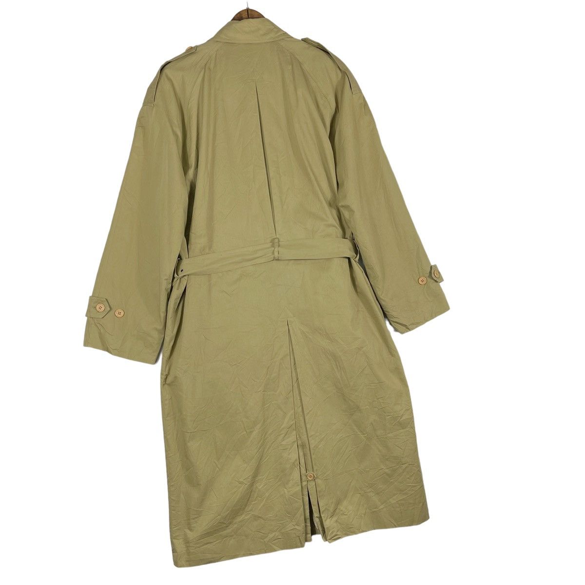 Vintage × Yves Saint Laurent Vintage Yves Saint Laurent Long Jacket Trench Coat Size US L / EU 52-54 / 3 - 8 Thumbnail