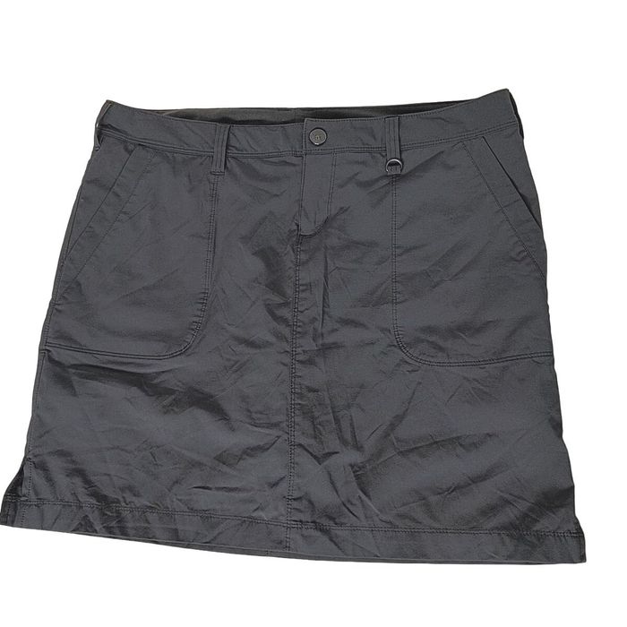 Rei REI Womens A Line Skort Size 10 Solid Gray Pockets Hiking Ou | Grailed