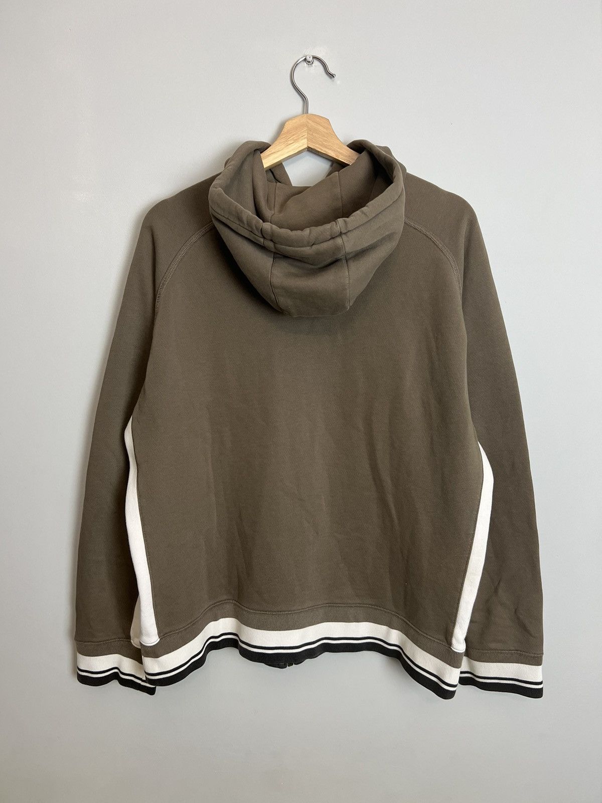 Nike RARE💥 Y2K VINTAGE BROWN NIKE TRAVIS ZIP HOODIE HYPE GRAIL Size US L / EU 52-54 / 3 - 2 Thumbnail