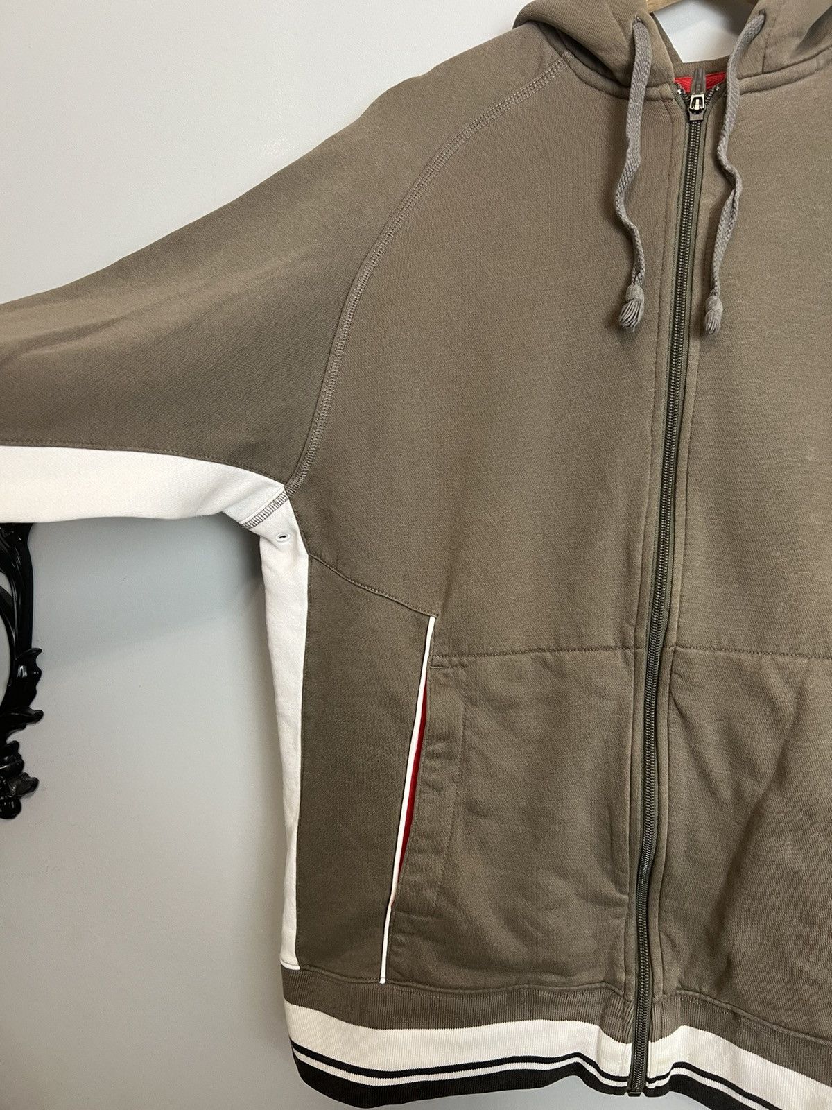 Nike RARE💥 Y2K VINTAGE BROWN NIKE TRAVIS ZIP HOODIE HYPE GRAIL Size US L / EU 52-54 / 3 - 6 Thumbnail