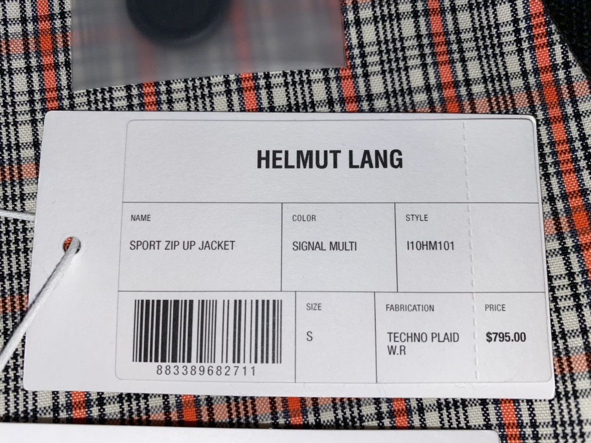 Helmut Lang FW19 Helmut Lang Technoplaid Water Resistant Jacket Size US S / EU 44-46 / 1 - 4 Thumbnail