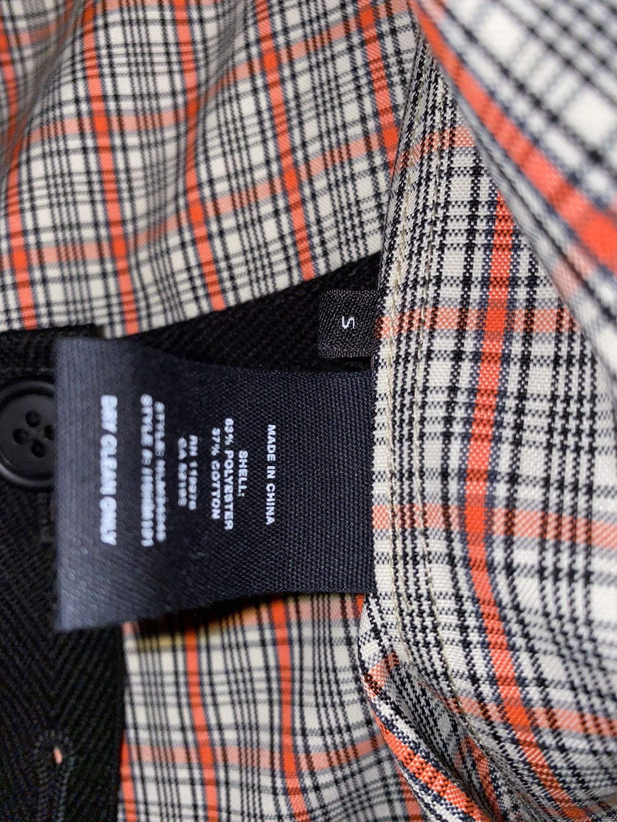 Helmut Lang FW19 Helmut Lang Technoplaid Water Resistant Jacket Size US S / EU 44-46 / 1 - 6 Thumbnail