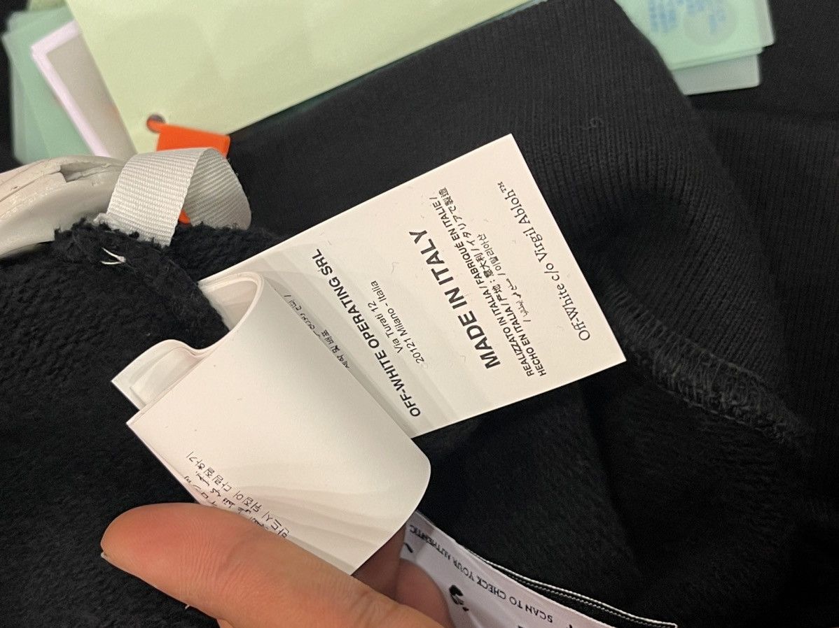 Off-White Alien Arrow Skate Hoodie Black Green Size US S / EU 44-46 / 1 - 6 Thumbnail