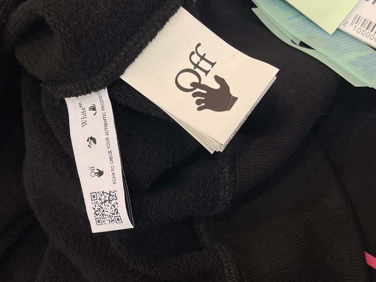 Off-White Alien Arrow Skate Hoodie Black Green Size US S / EU 44-46 / 1 - 5 Thumbnail