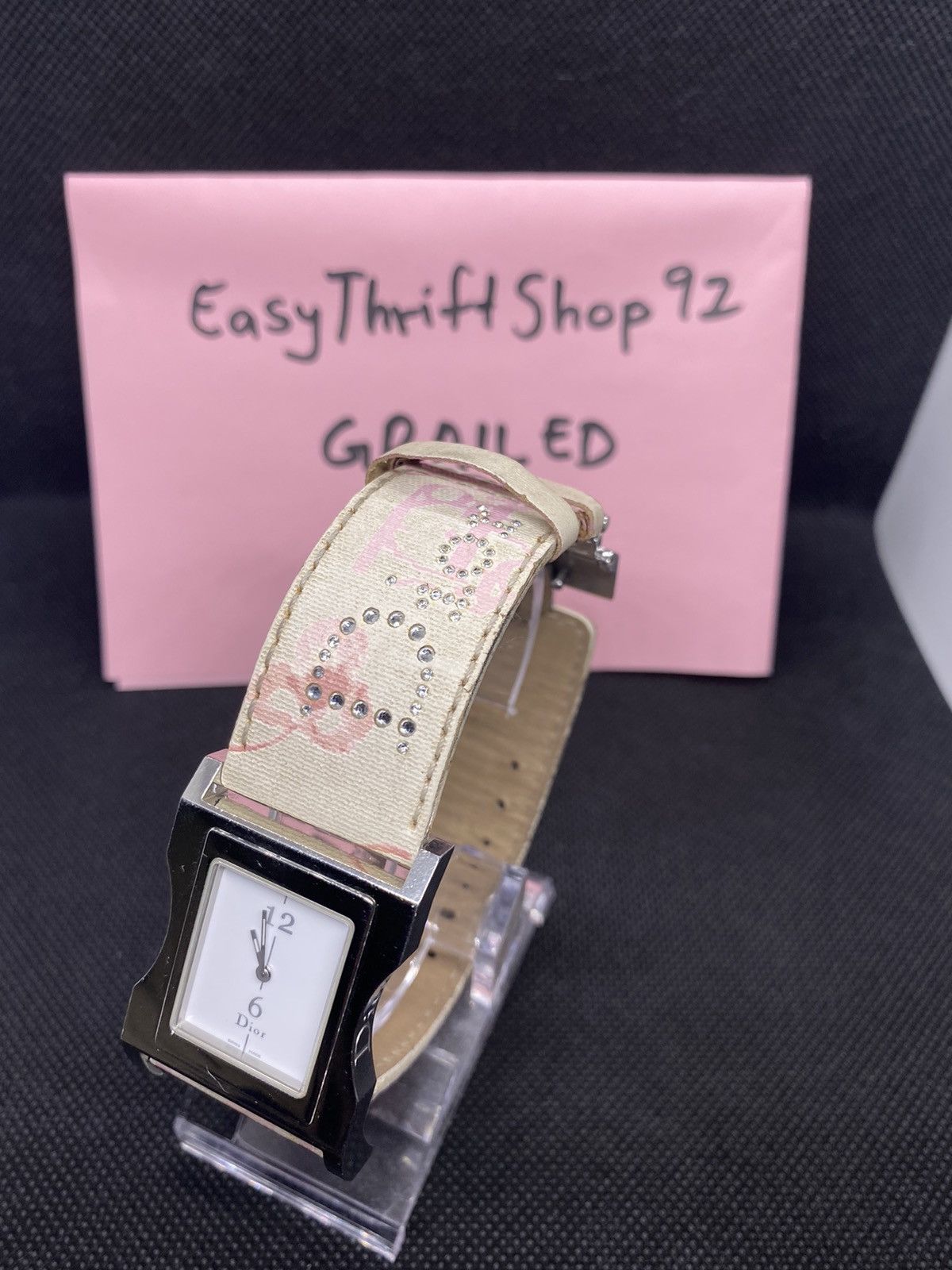 Dior OFFER YOUR PRICE🔥 Christian Dior Chris 47 Flower Watch Size ONE SIZE - 7 Thumbnail