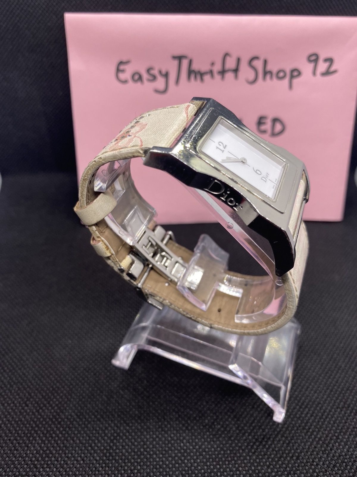 Dior OFFER YOUR PRICE🔥 Christian Dior Chris 47 Flower Watch Size ONE SIZE - 6 Thumbnail
