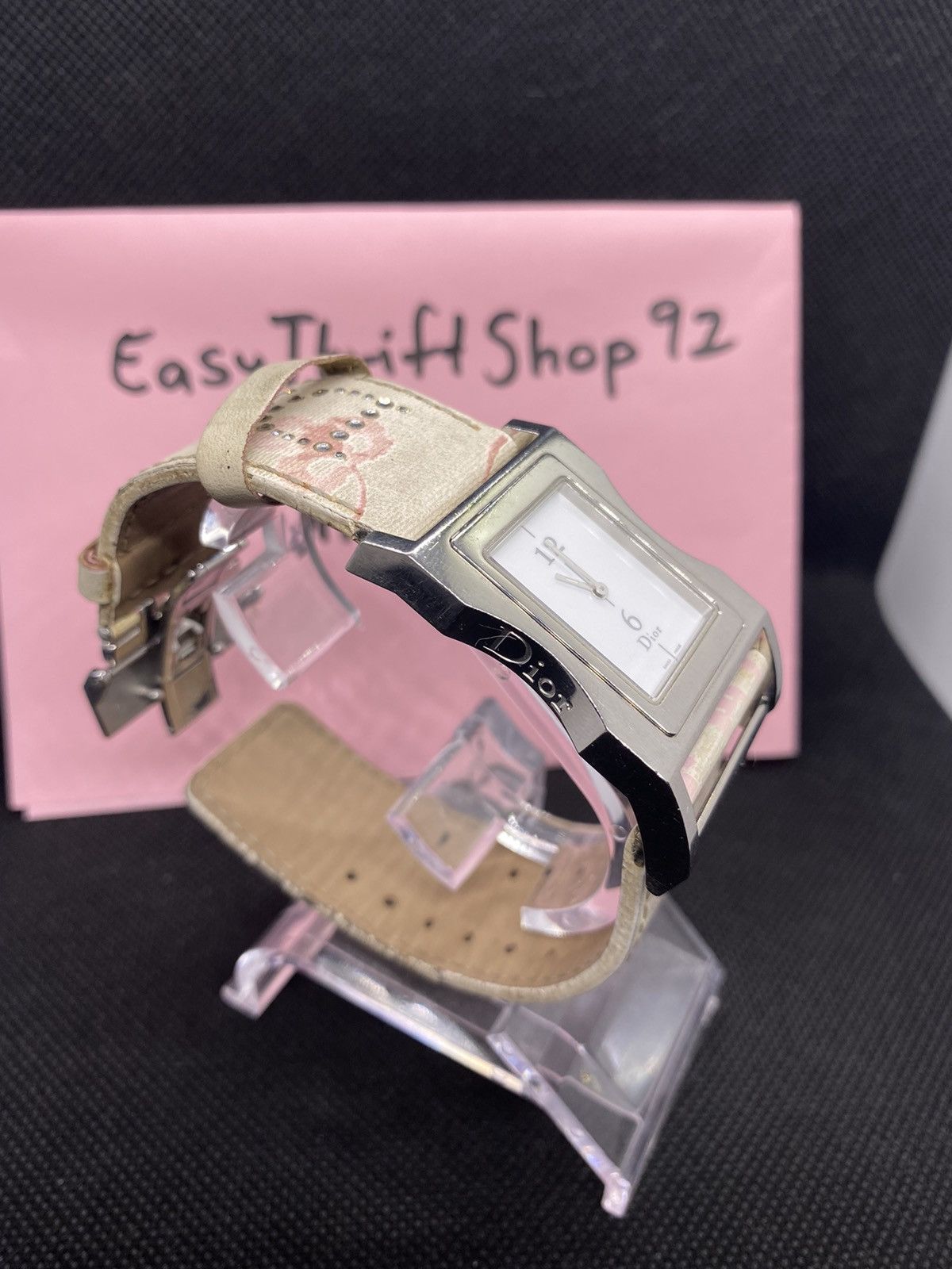 Dior OFFER YOUR PRICE🔥 Christian Dior Chris 47 Flower Watch Size ONE SIZE - 8 Thumbnail