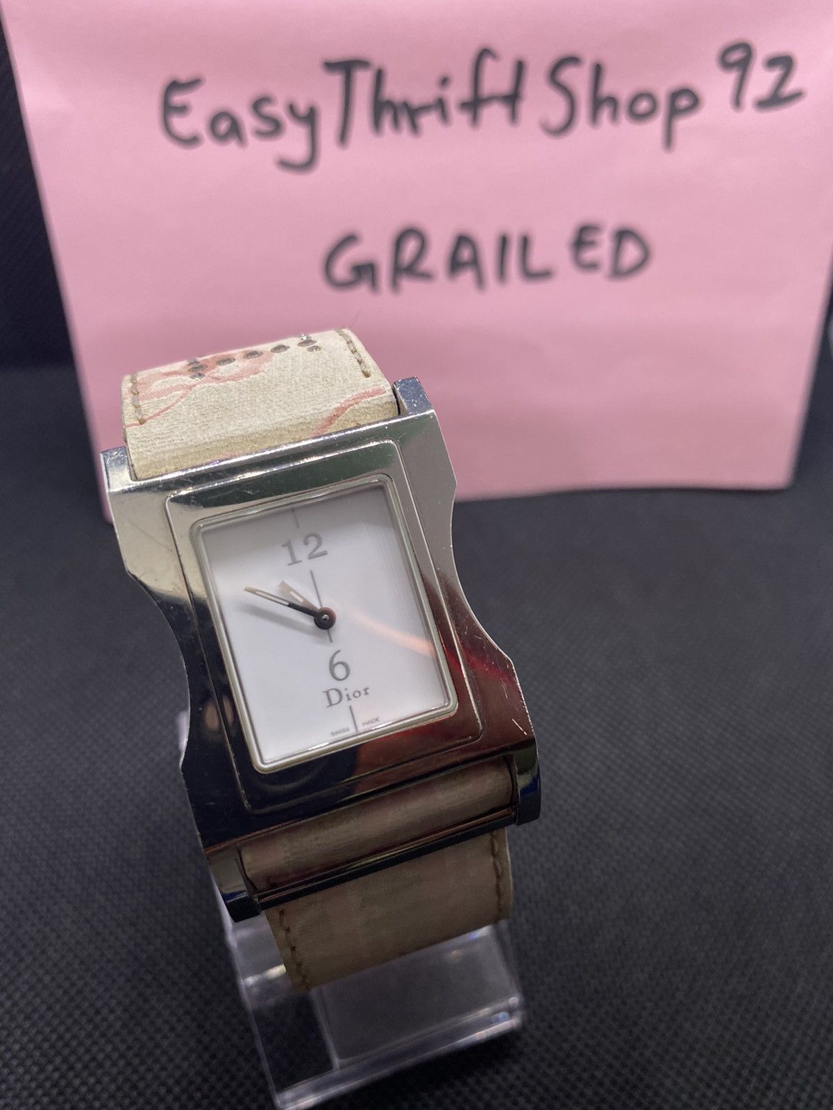Dior OFFER YOUR PRICE🔥 Christian Dior Chris 47 Flower Watch Size ONE SIZE - 2 Thumbnail