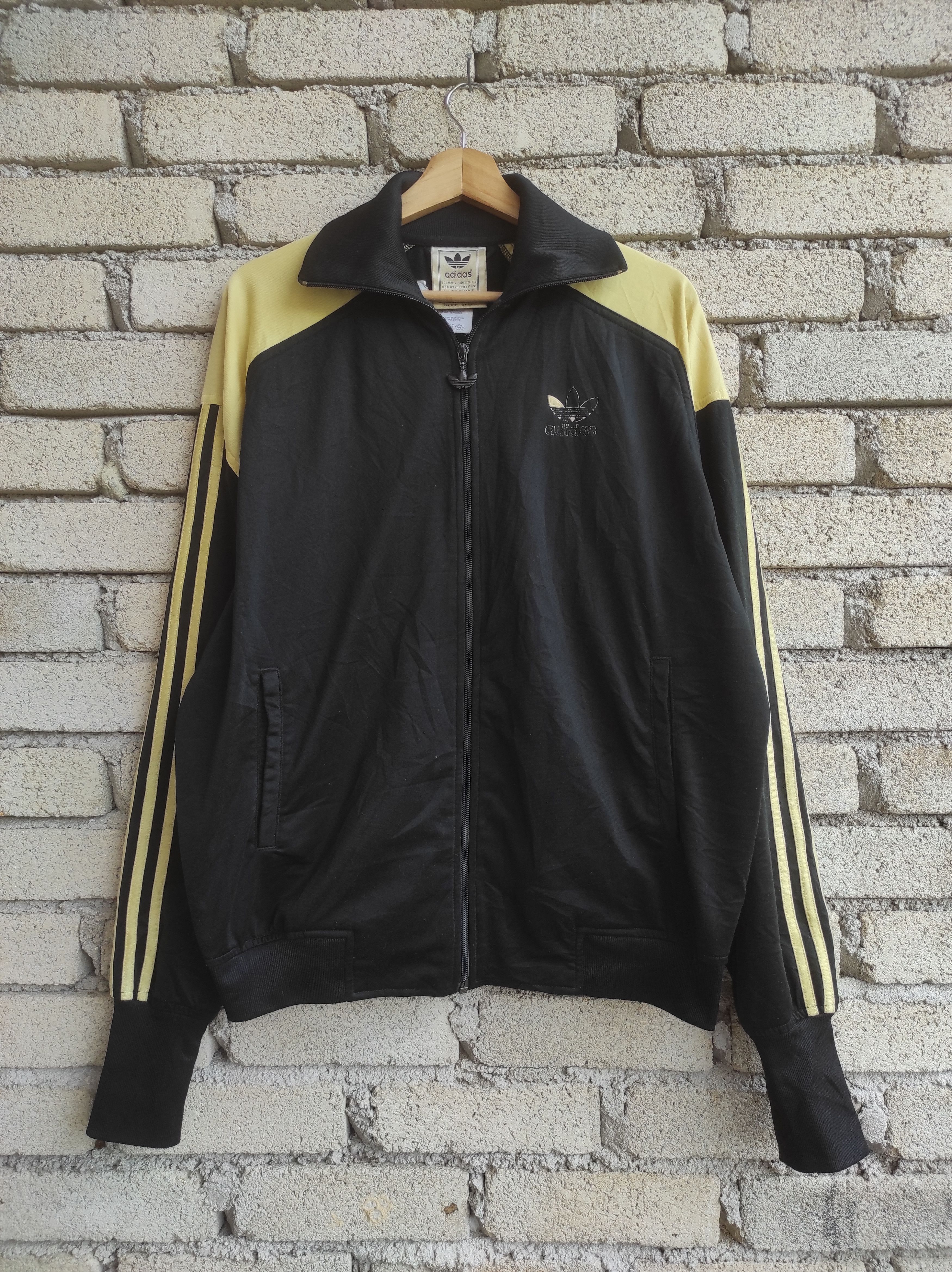 adidas trefoil vintage vtg 90's tracktop sweater jacket