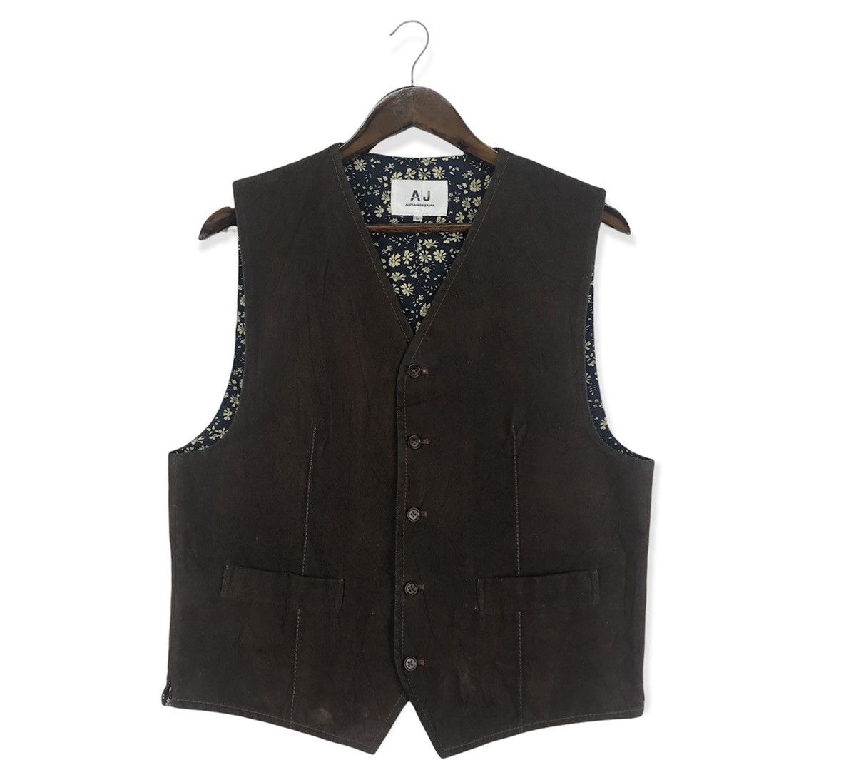 Alexander Julian Alexander Julian Brown Vest Size US L / EU 52-54 / 3 - 1 Thumbnail