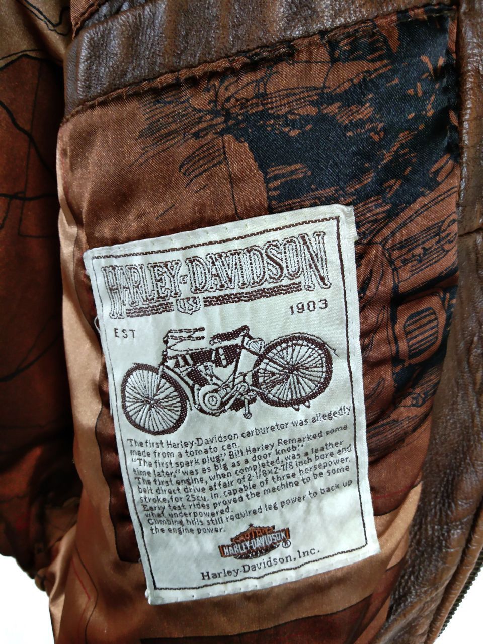 Harley Davidson Vintage Harley Davidson Leather Jacket Size US M / EU 48-50 / 2 - 4 Thumbnail