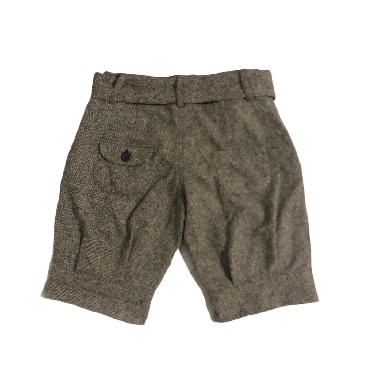 Japanese Brand 🔥Clef De Sol Rare Styles Wool Short Pants Size US 29 - 2 Thumbnail