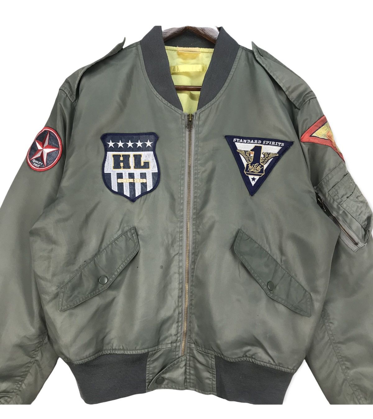 Japanese Brand Hiliki Bomber Jacket Size US M / EU 48-50 / 2 - 2 Thumbnail