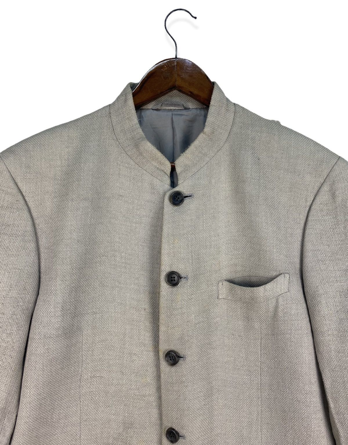 Issey Miyake Issey Miyake Mandarin Button Jacket Size US M / EU 48-50 / 2 - 3 Thumbnail