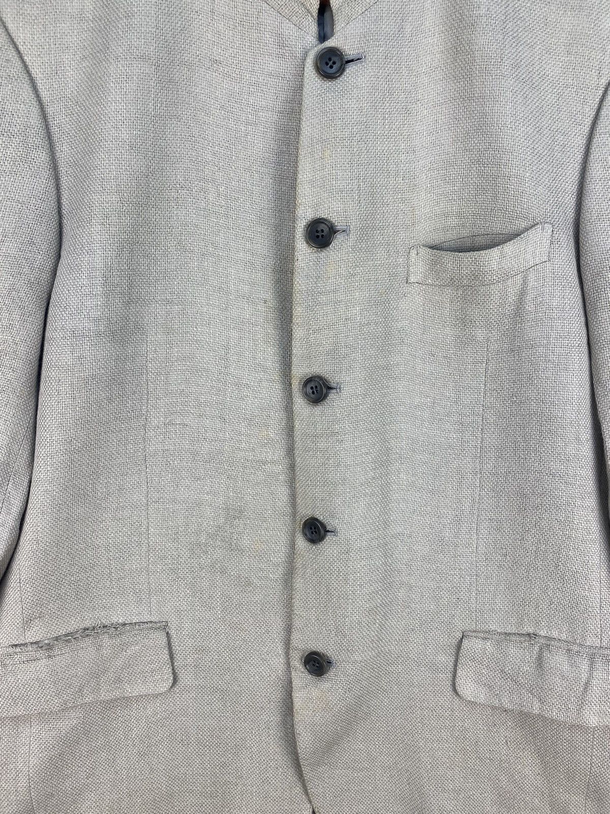 Issey Miyake Issey Miyake Mandarin Button Jacket Size US M / EU 48-50 / 2 - 7 Thumbnail