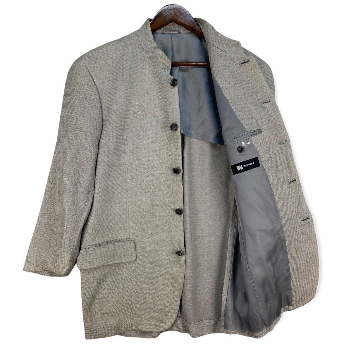 Issey Miyake Issey Miyake Mandarin Button Jacket Size US M / EU 48-50 / 2 - 1 Thumbnail