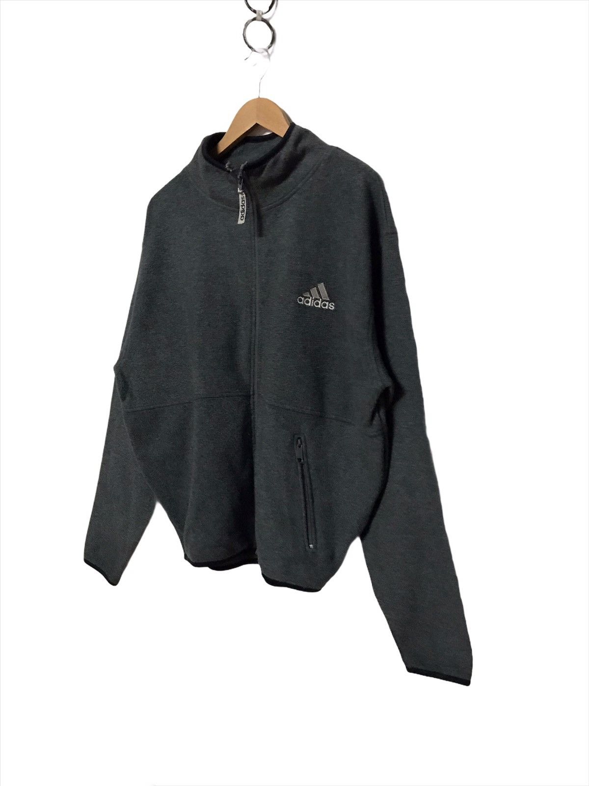 Adidas × Vintage 🔥Adidas Zipper Sweatshirts Size US L / EU 52-54 / 3 - 3 Thumbnail