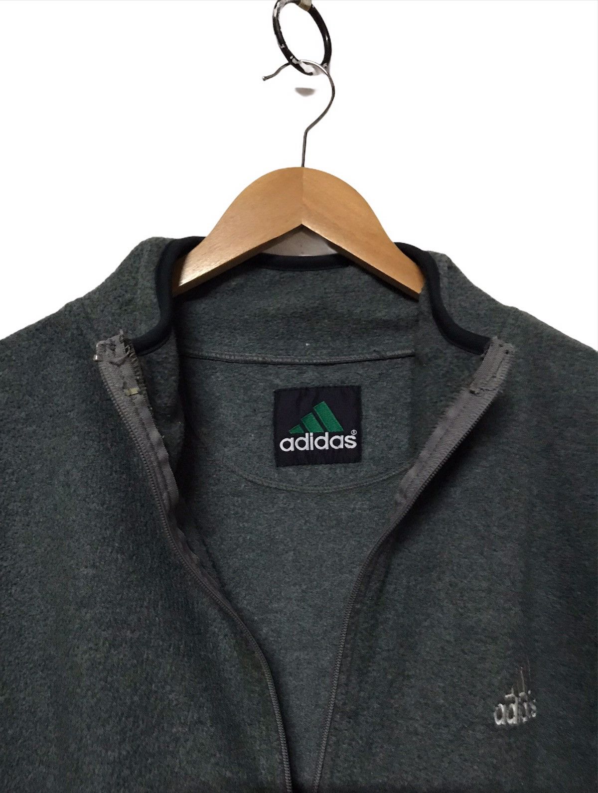 Adidas × Vintage 🔥Adidas Zipper Sweatshirts Size US L / EU 52-54 / 3 - 4 Thumbnail