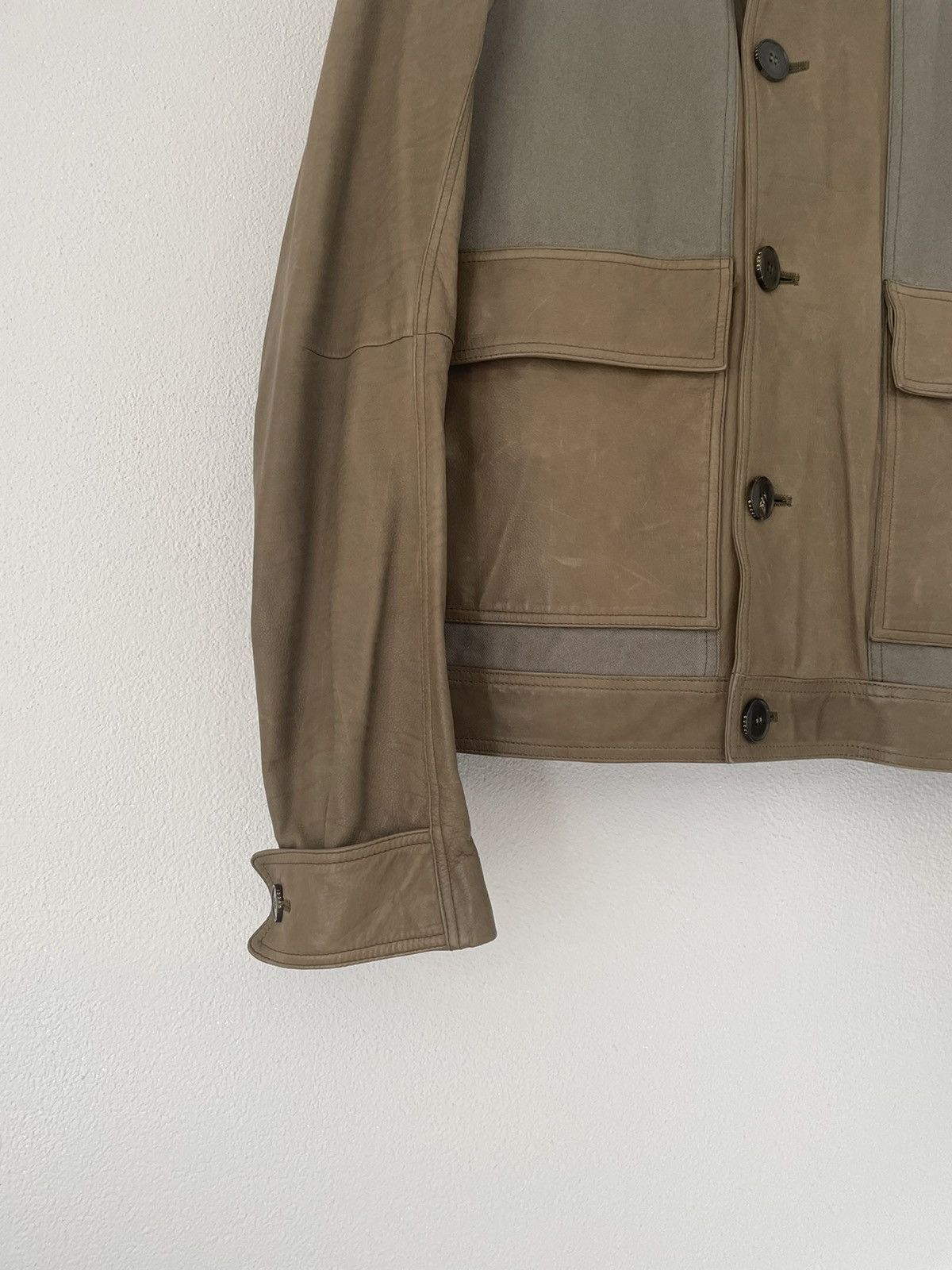 Gucci Gucci Cruise 2011 Barbour Leather Jacket Size US S / EU 44-46 / 1 - 4 Thumbnail