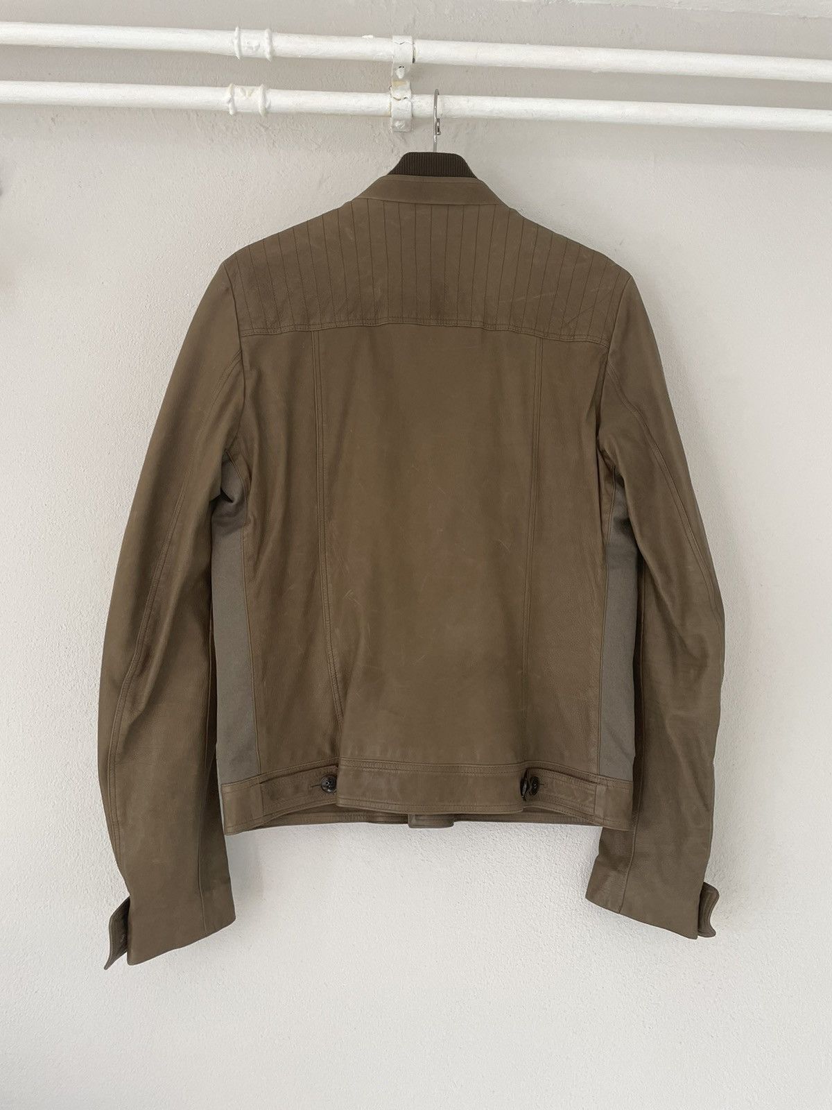 Gucci Gucci Cruise 2011 Barbour Leather Jacket Size US S / EU 44-46 / 1 - 2 Thumbnail