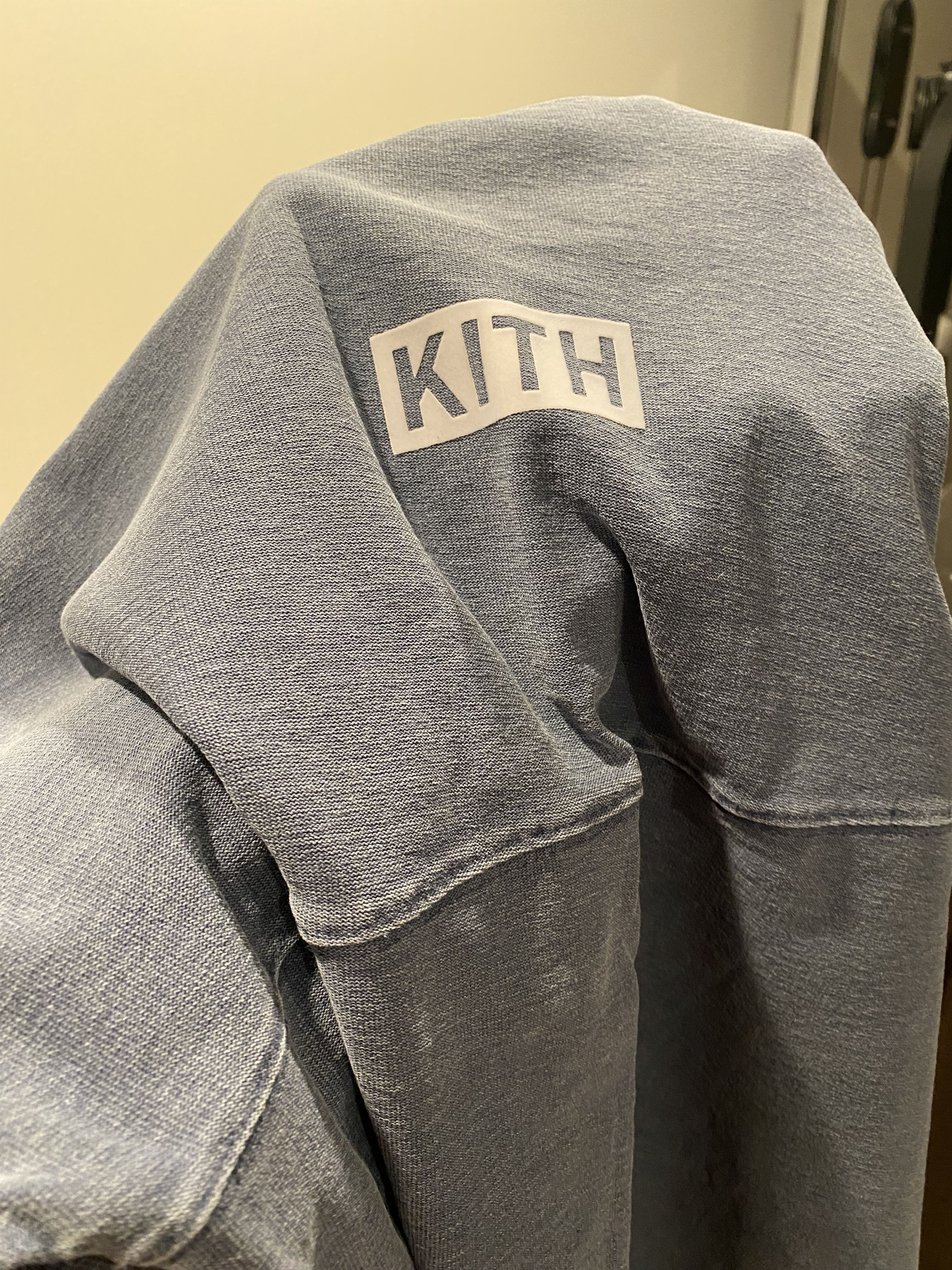 Kith Kith Paneled L/S - Dark Indigo | Grailed