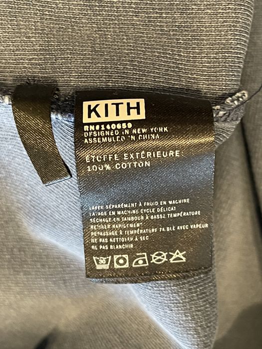 Kith Kith Paneled L/S - Dark Indigo | Grailed