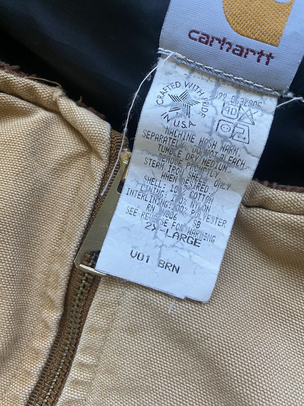 Carhartt × Vintage VINTAGE CARHARTT VEST Size US XL / EU 56 / 4 - 6 Thumbnail