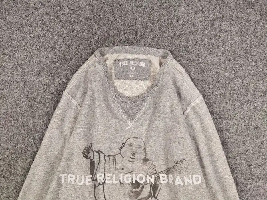 True Religion Retro True Religion Crew Chek Grey Sweatshirt supreme Style Size US XL / EU 56 / 4 - 3 Thumbnail