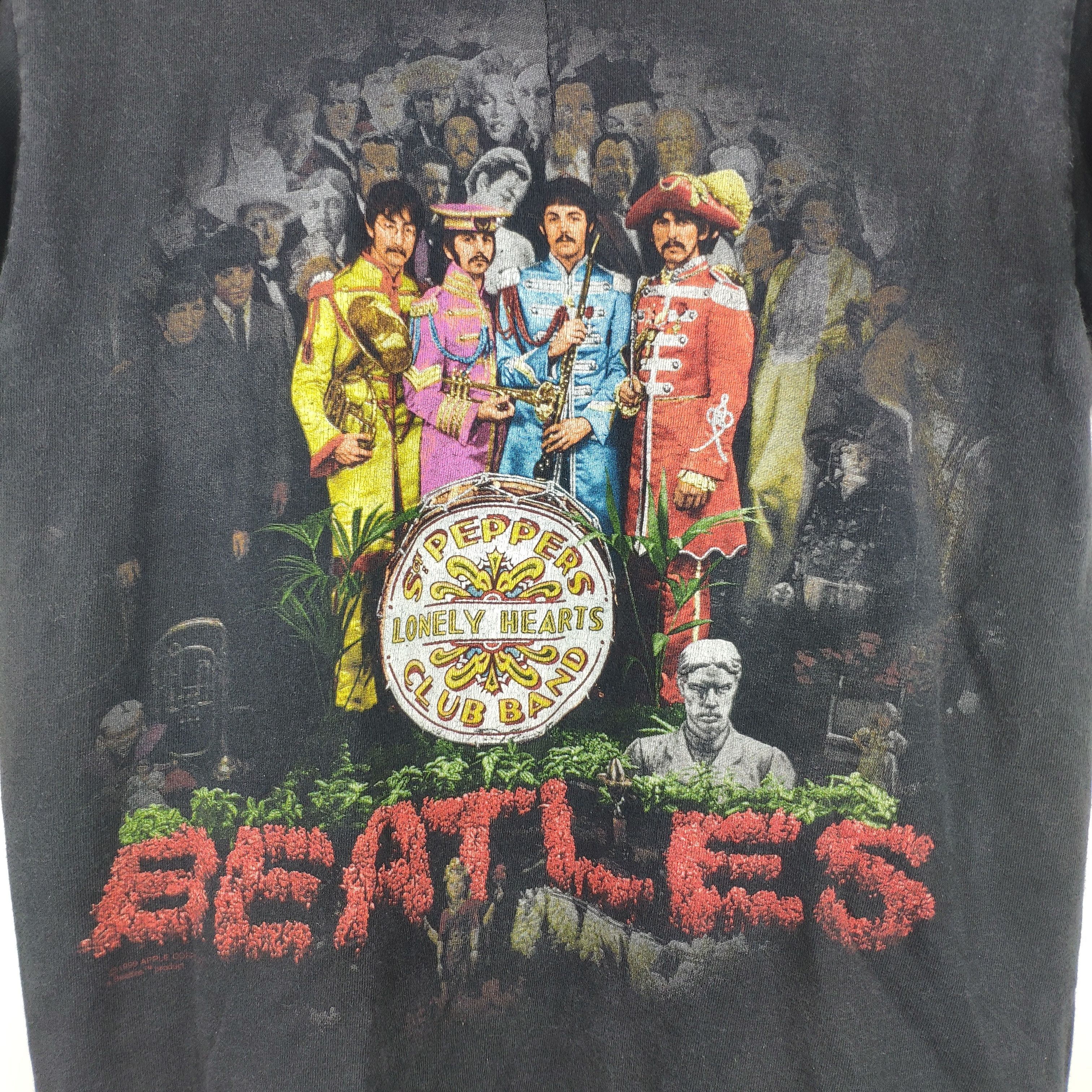 Band Tees Steal 💥 Vintage The Beatles T Shirt Distressed Band Tees Size US S / EU 44-46 / 1 - 2 Thumbnail