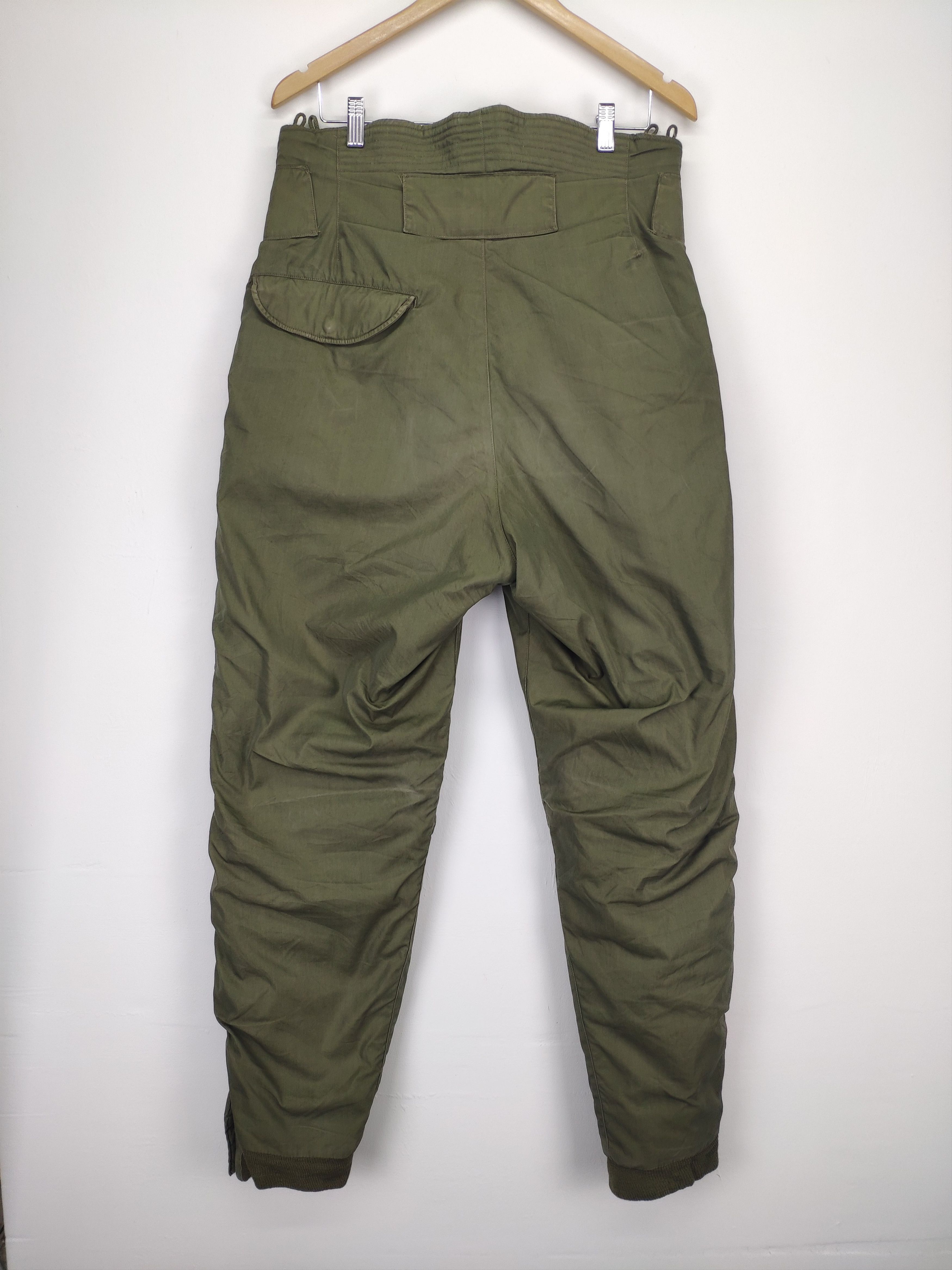 Vintage Vintage 50s Cold Weather USN Military Issue Pants WWII Size US 35 - 16 Thumbnail