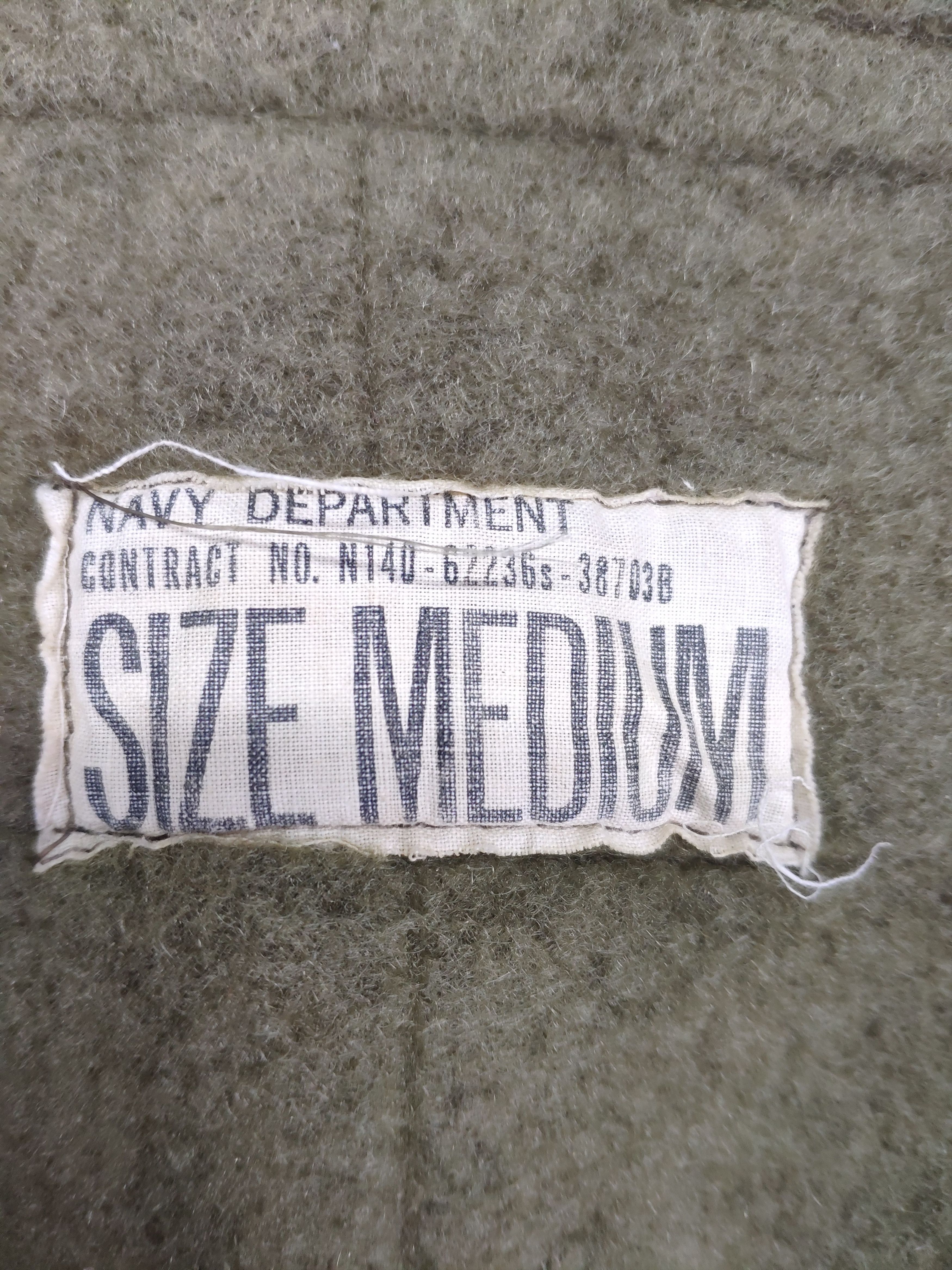 Vintage Vintage 50s Cold Weather USN Military Issue Pants WWII Size US 35 - 13 Thumbnail
