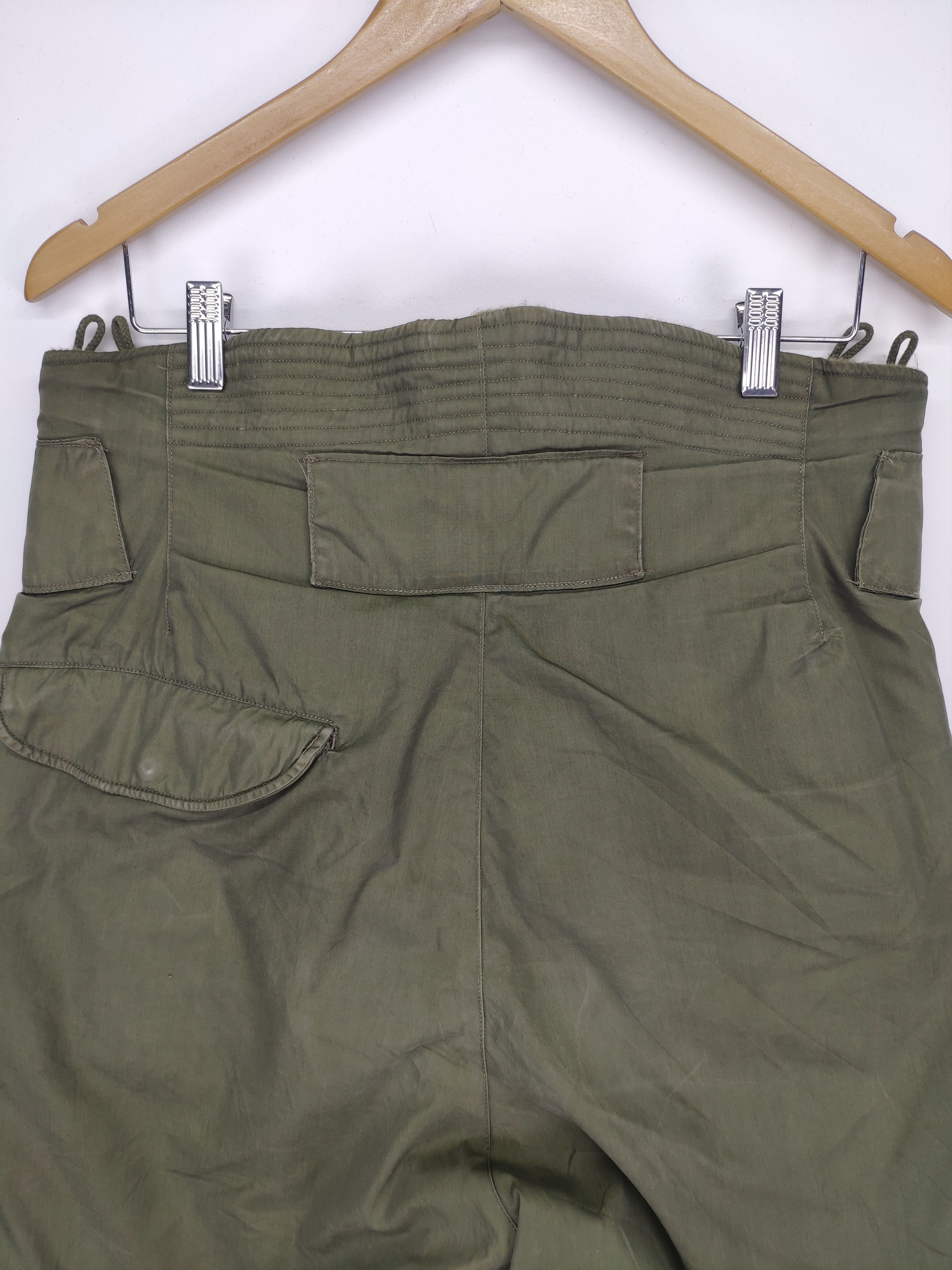 Vintage Vintage 50s Cold Weather USN Military Issue Pants WWII Size US 35 - 14 Thumbnail