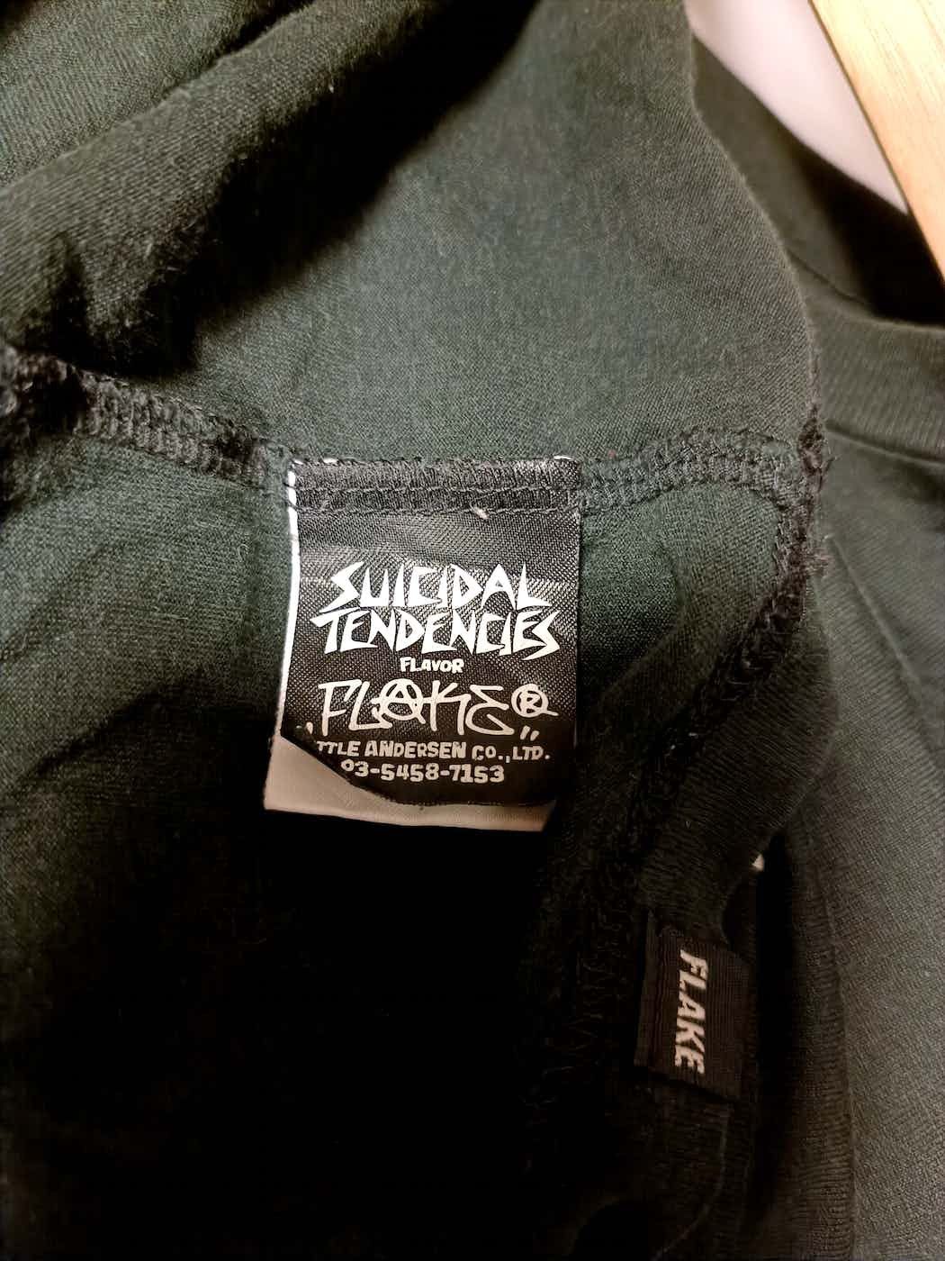 Freshjive t shirt flake x band suicidal tendencies made in japan Size XS / US 0-2 / IT 36-38 - 4 Thumbnail