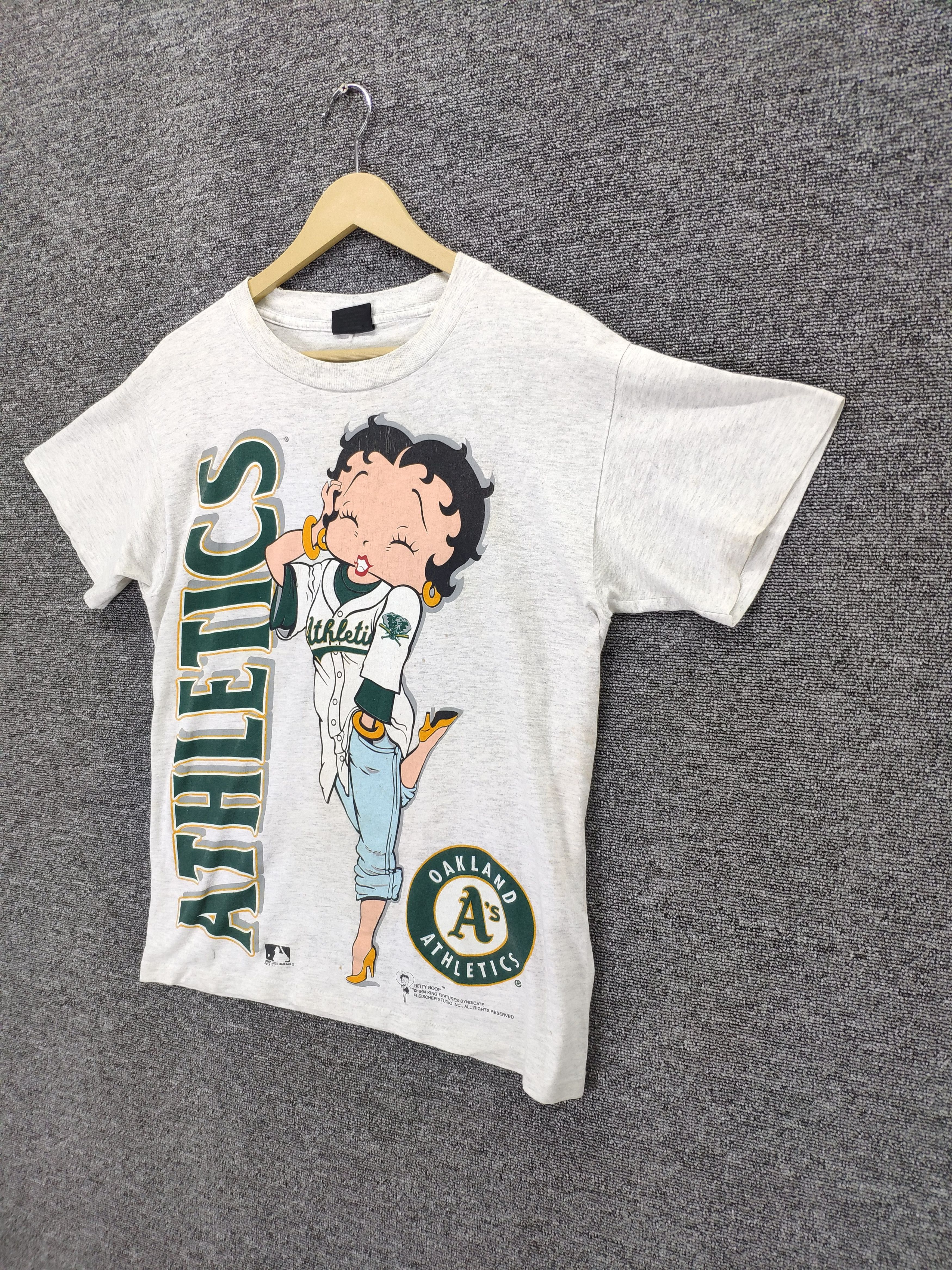 Vintage RARE🔥 Vintage 90 S Betty Boop MLB Shirt Single Stich Size US M / EU 48-50 / 2 - 2 Thumbnail